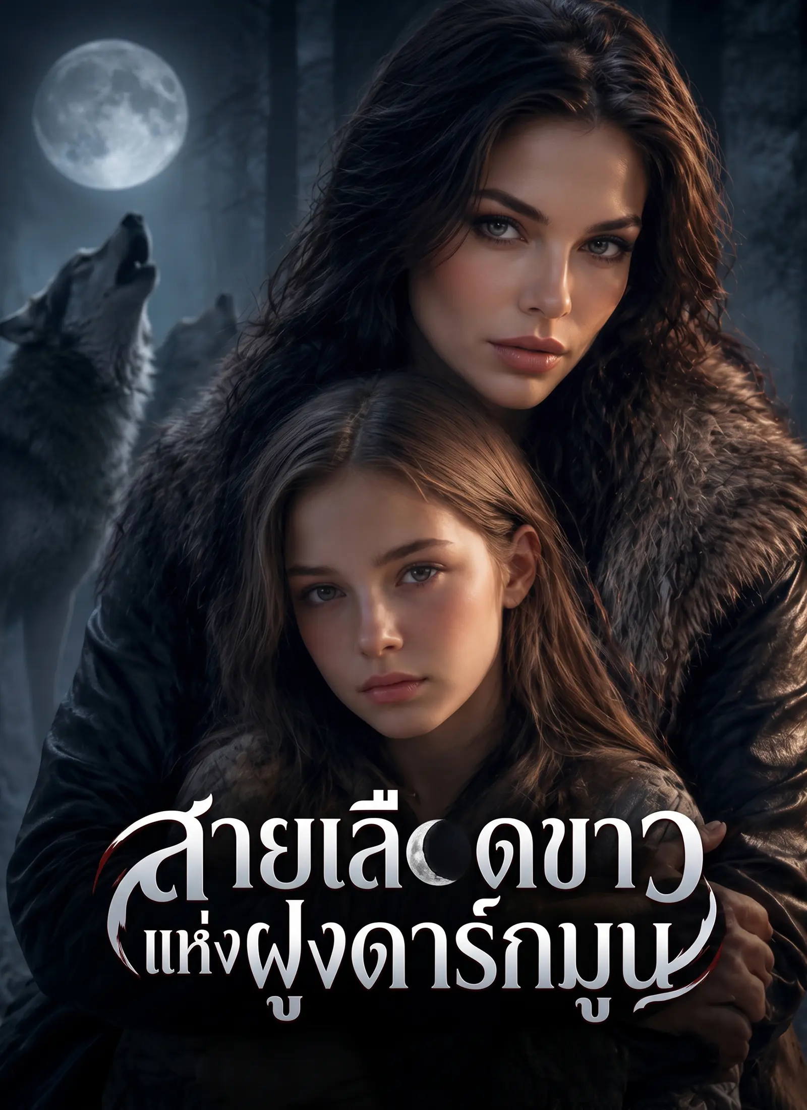 สายเลือดขาวแห่งฝูงดาร์กมูน short drama poster