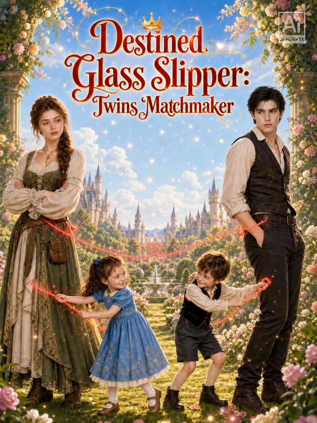Destined Glass Slipper: Twins Matchmaker short drama poster