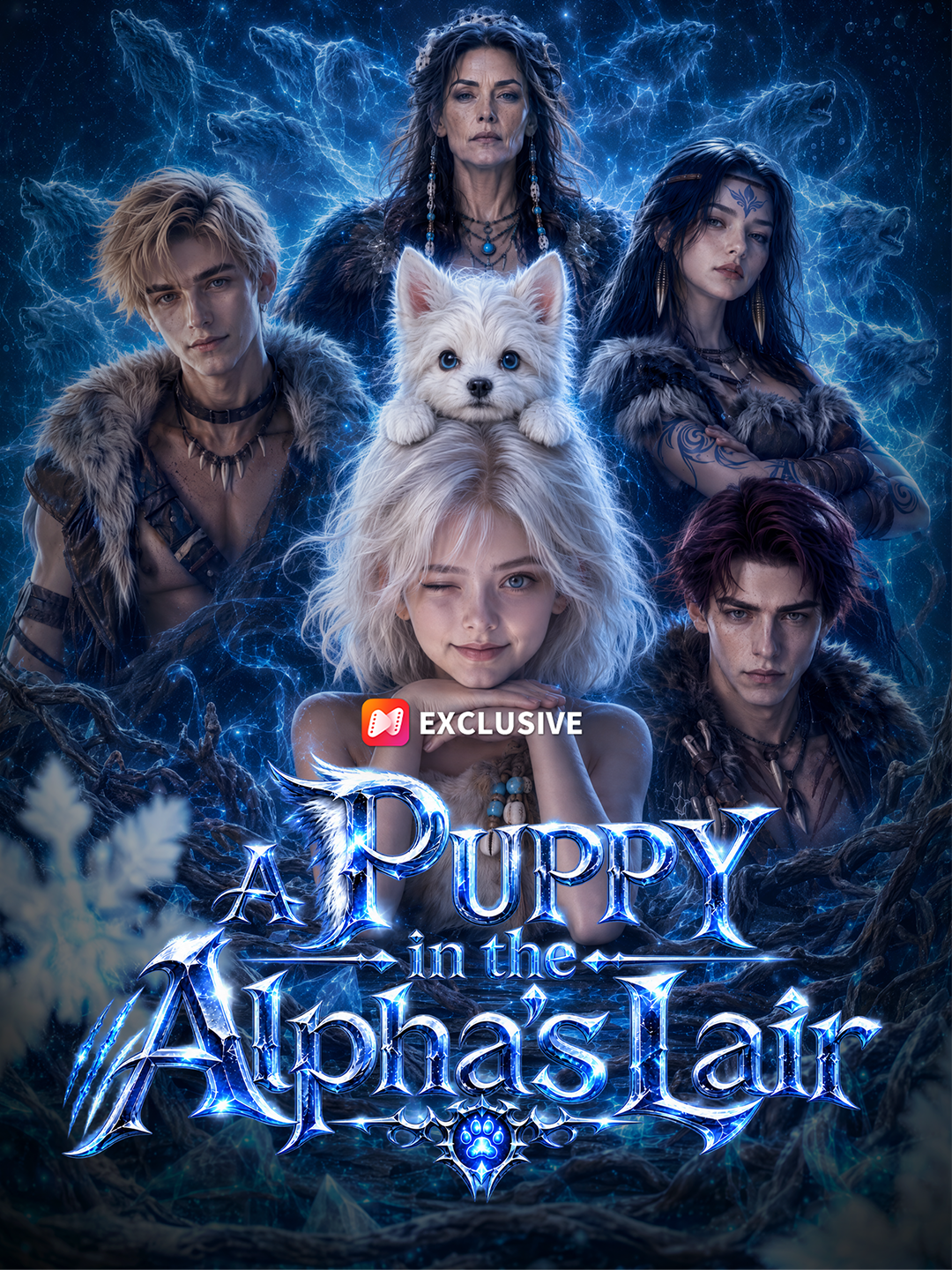 A Puppy in the Alpha's Lair short drama poster