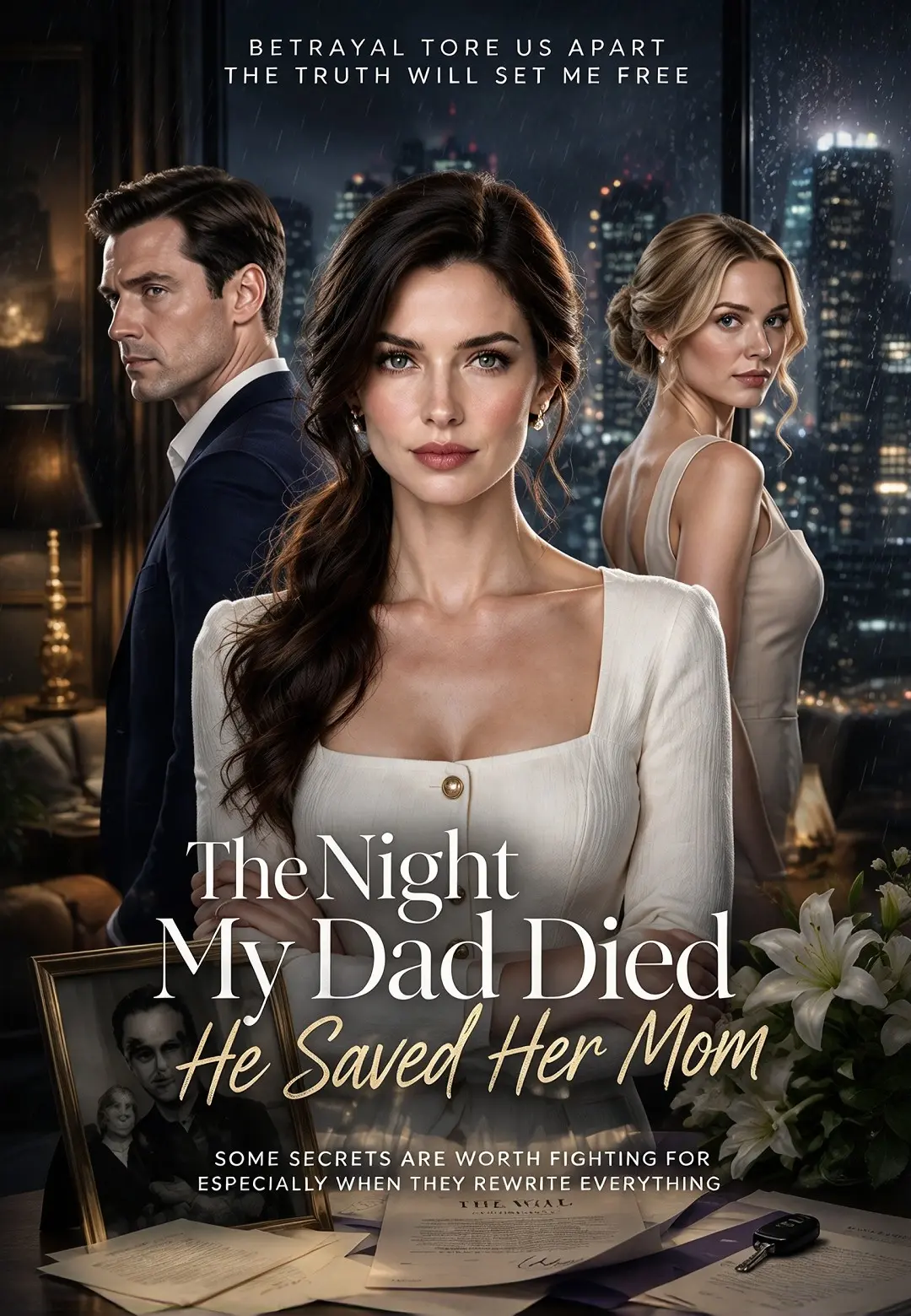 The Night My Dad Died, He Saved Her Mom short drama poster