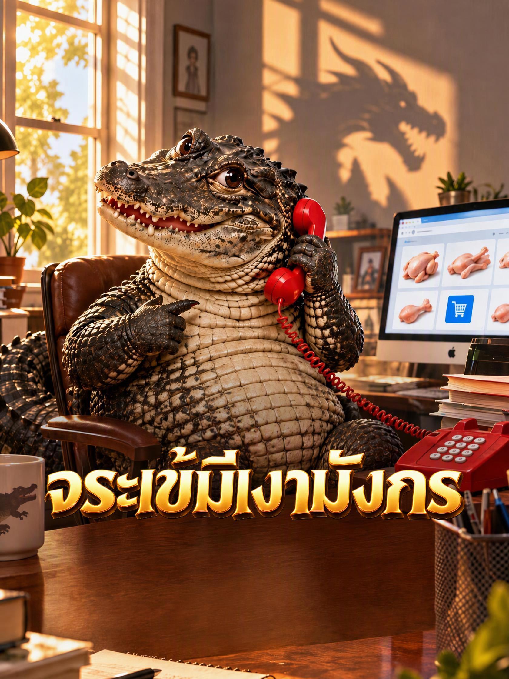 จระเข้มีเงามังกร short drama poster
