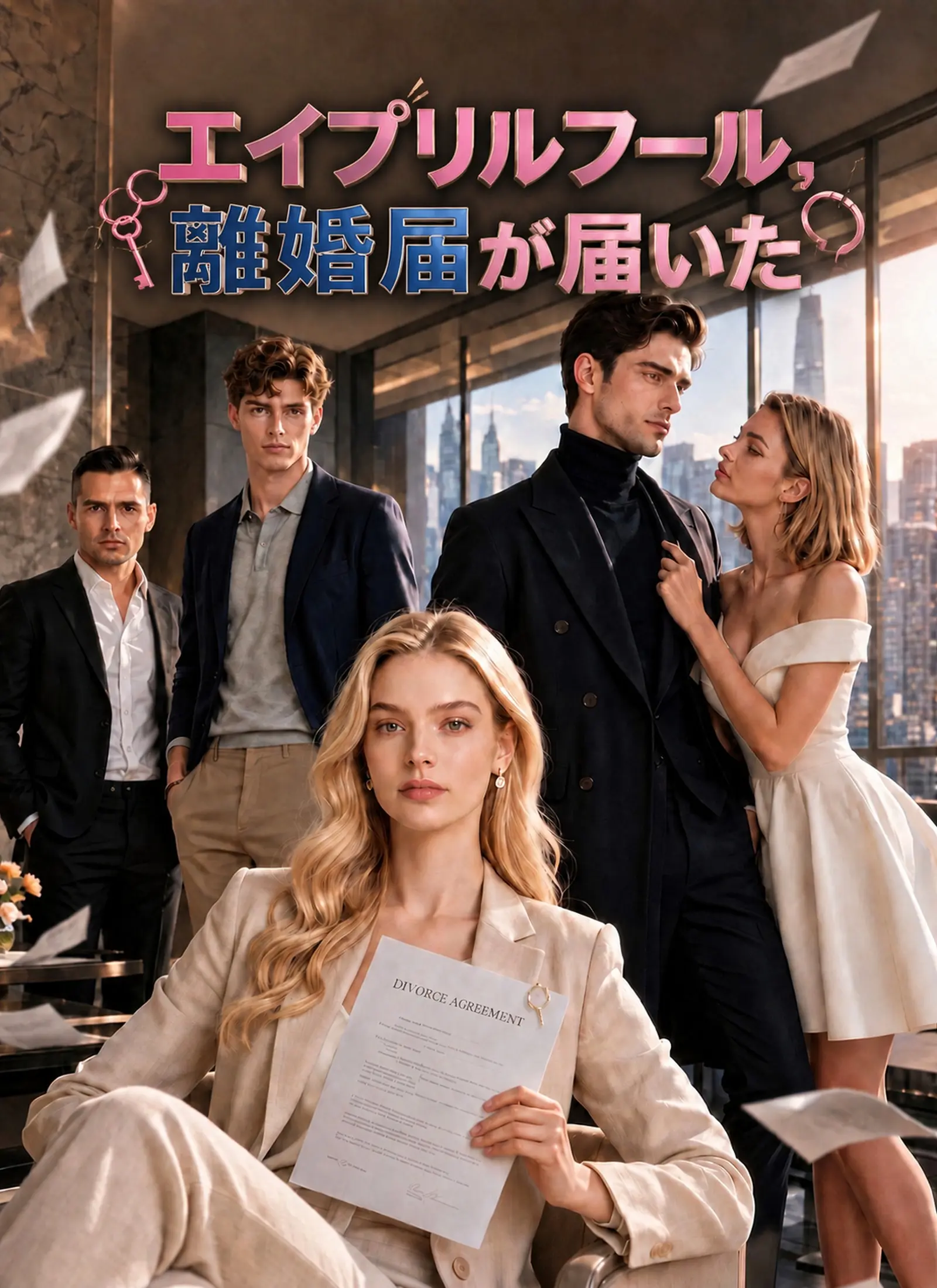 エイプリルフール、離婚届が届いた short drama poster