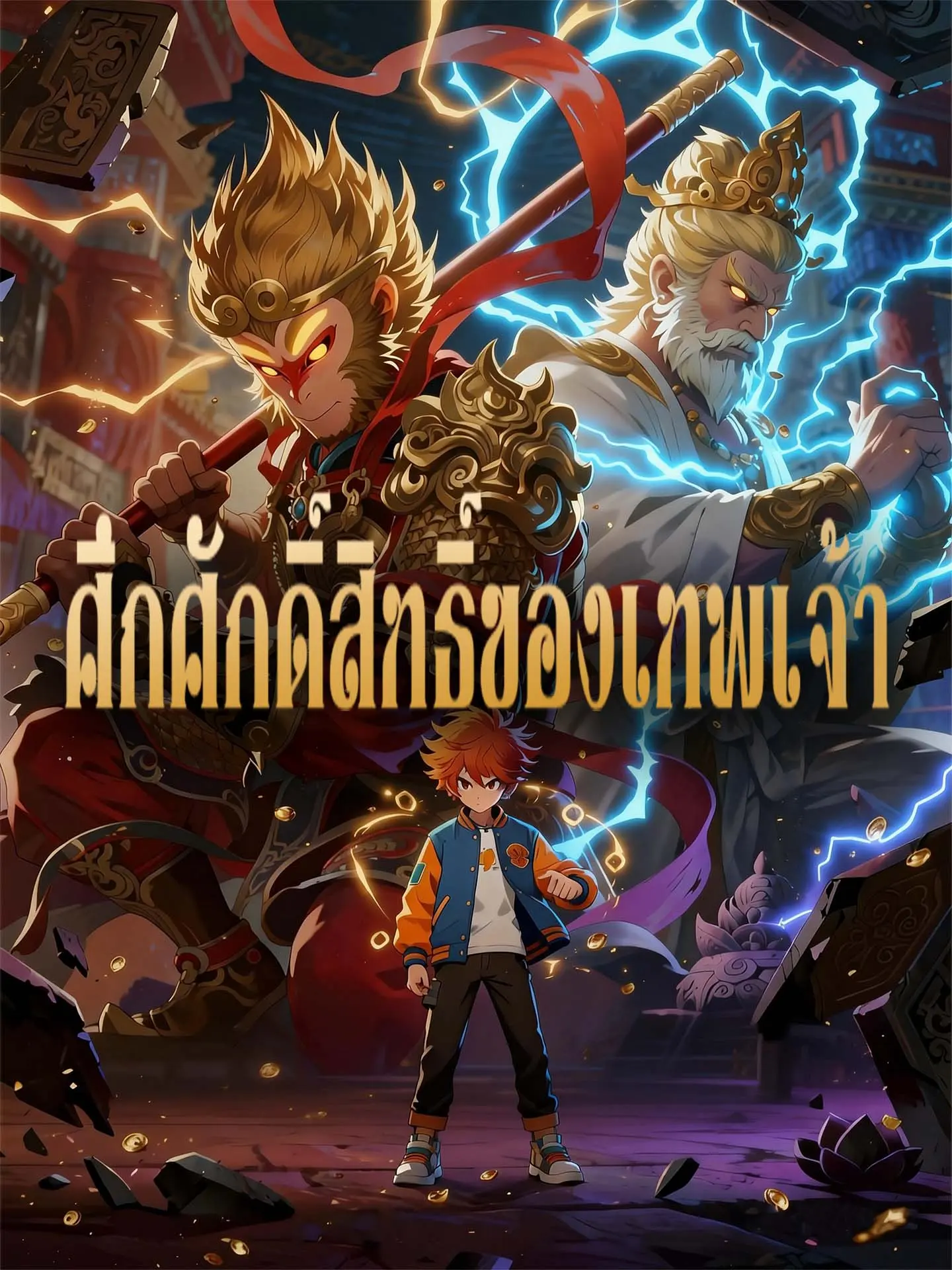 ศึกศักดิ์สิทธิ์ของเทพเจ้า short drama poster