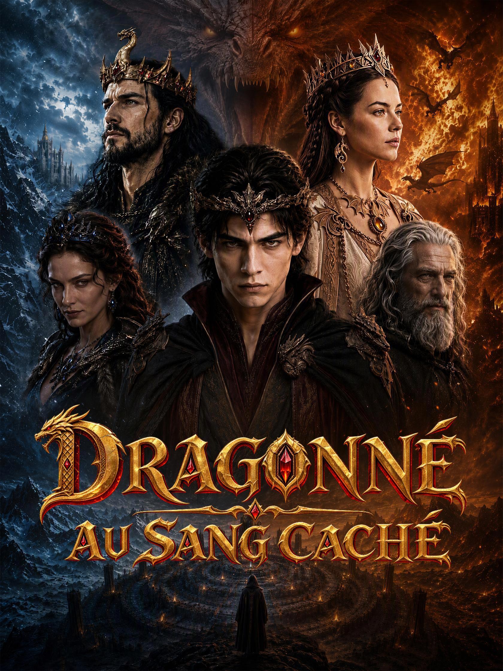 DRAGONNÉ AU SANG CACHÉ short drama poster