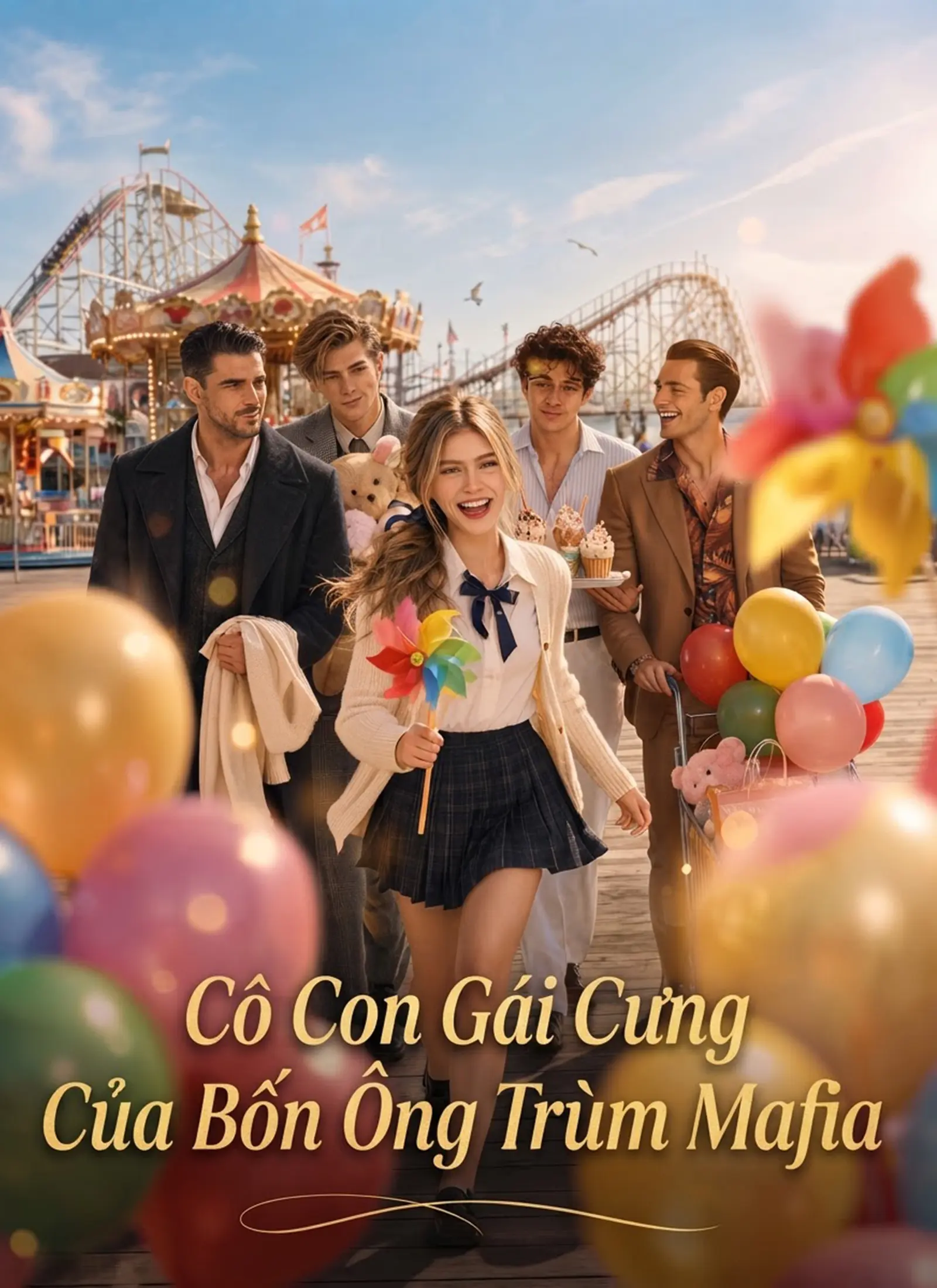 Cô Con Gái Cưng Của Bốn Ông Trùm Mafia short drama poster