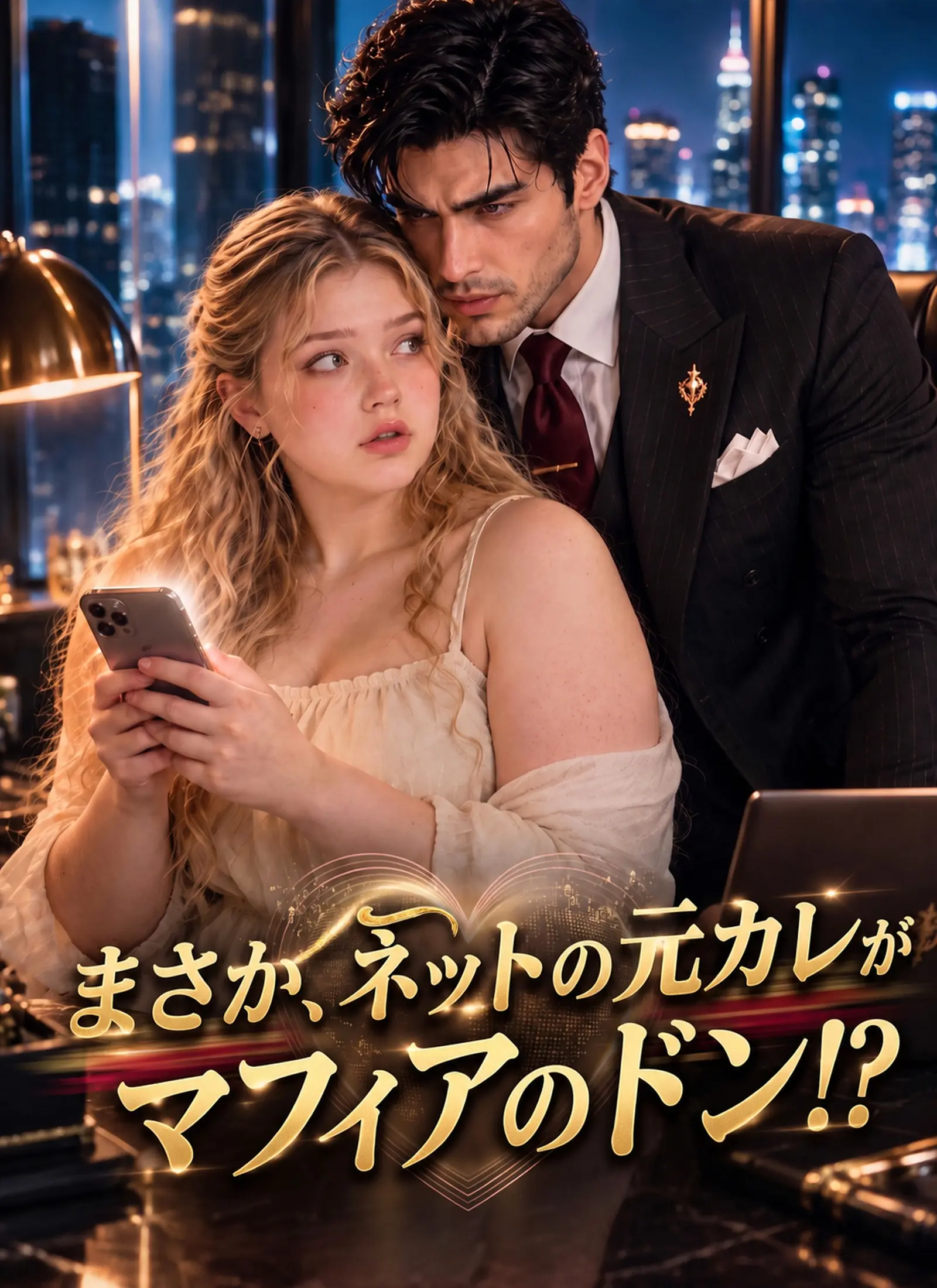 [吹替]まさか、ネットの元カレがマフィアのドン!? short drama poster