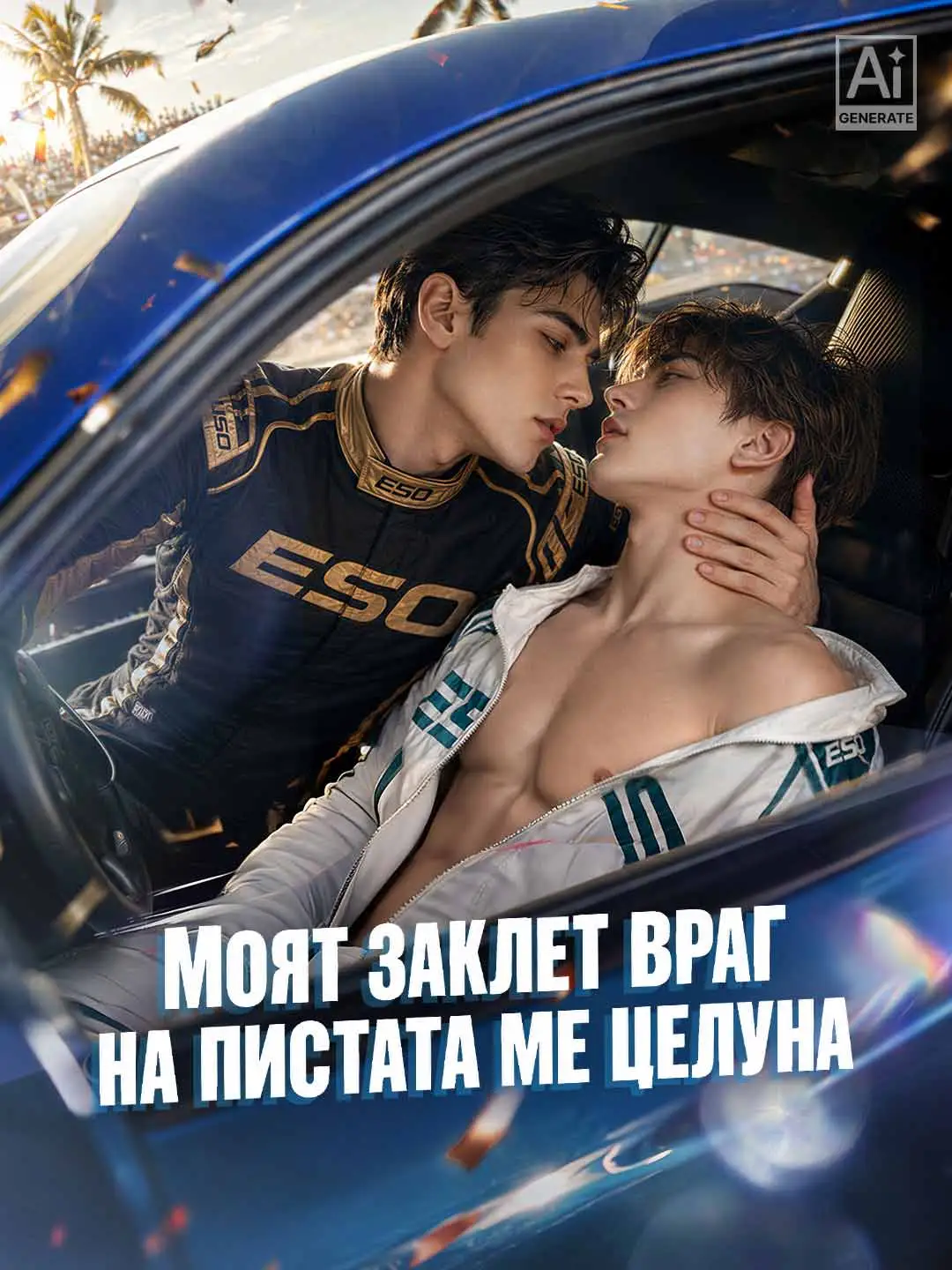 Моят заклет враг на пистата ме целуна short drama poster