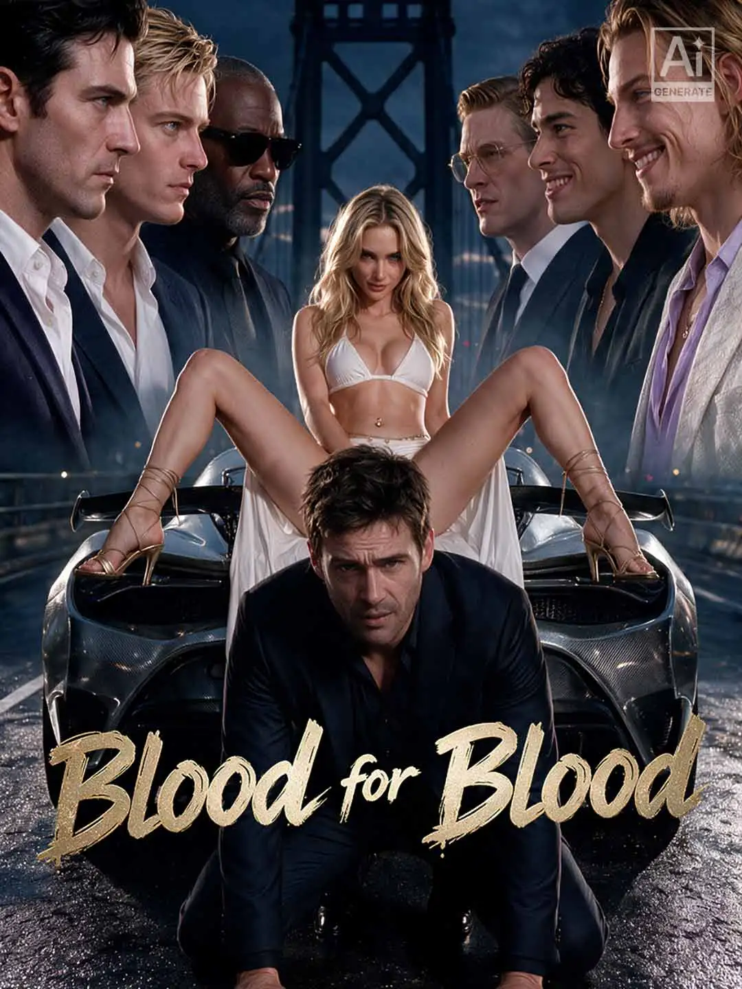 Blood for Blood short drama poster