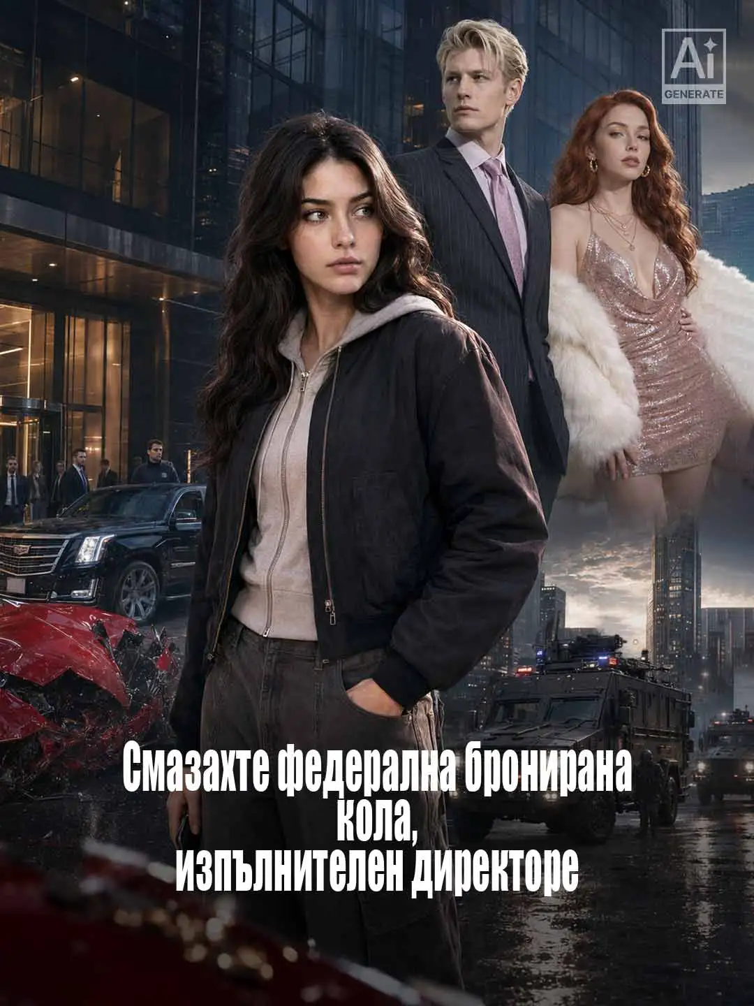 Смазахте федерална бронирана кола, изпълнителен директоре short drama poster