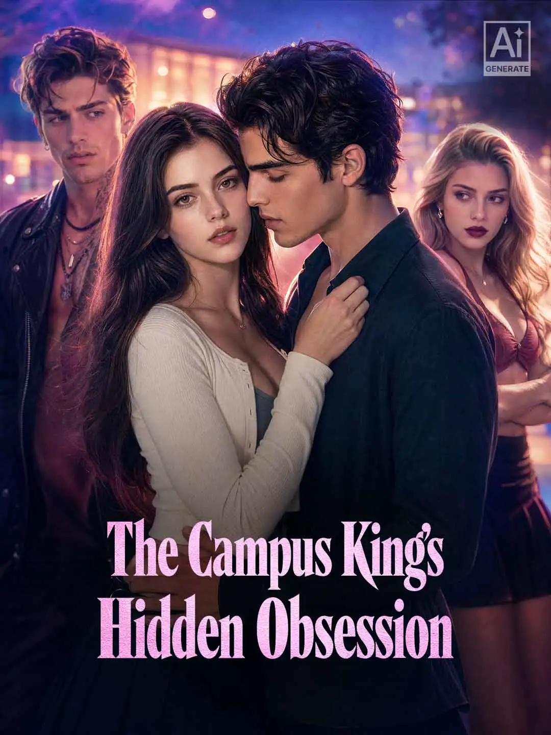 The Campus King's Hidden Obsession short drama poster