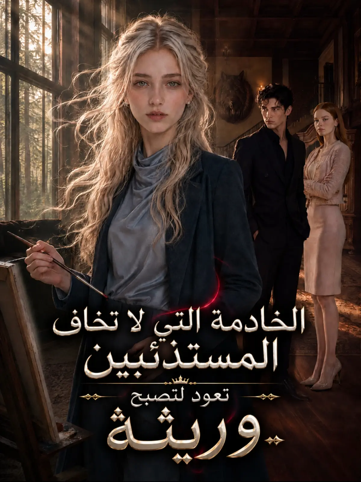 الخادمة التي لا تخاف المستذئبين تعود لتصبح وريثة short drama poster
