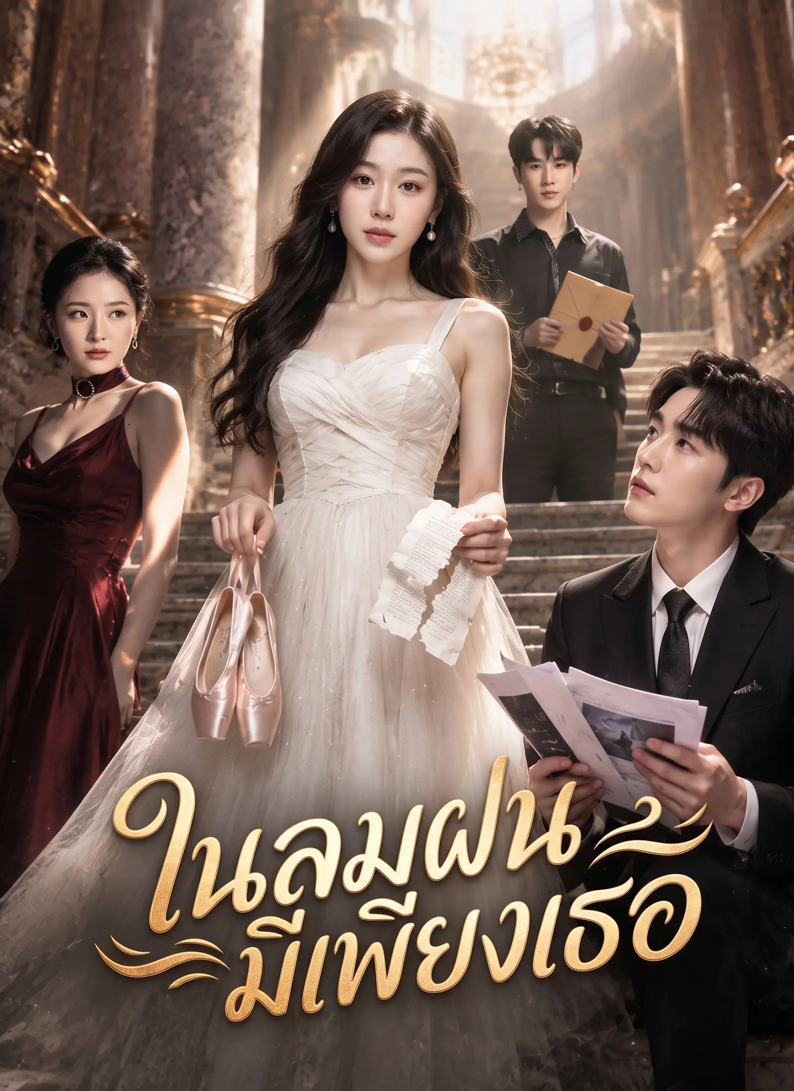 [พากย์ไทย] ในลมฝนมีเพียงเธอ short drama poster