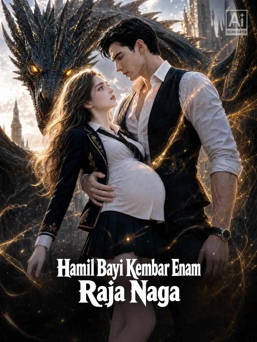Hamil Bayi Kembar Enam Raja Naga short drama poster