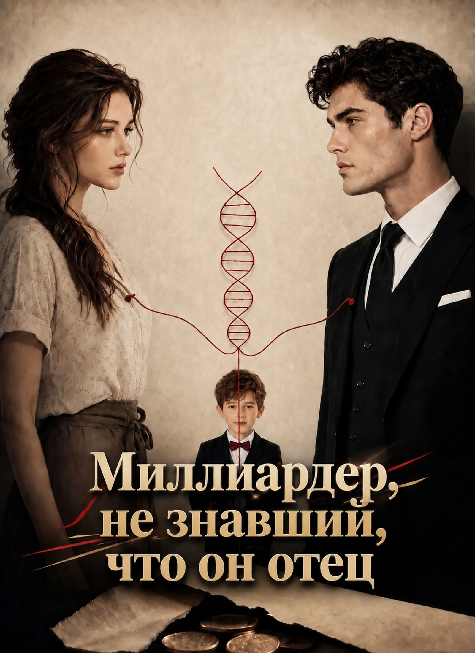 Миллиардер, не знавший, что он — отец short drama poster