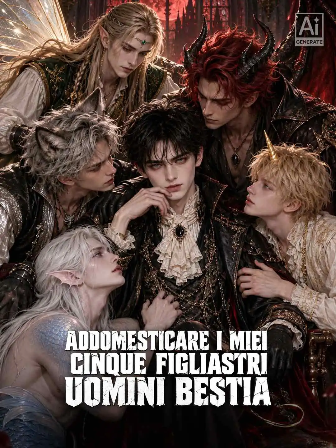 Addomesticare i miei cinque figliastri uomini bestia short drama poster