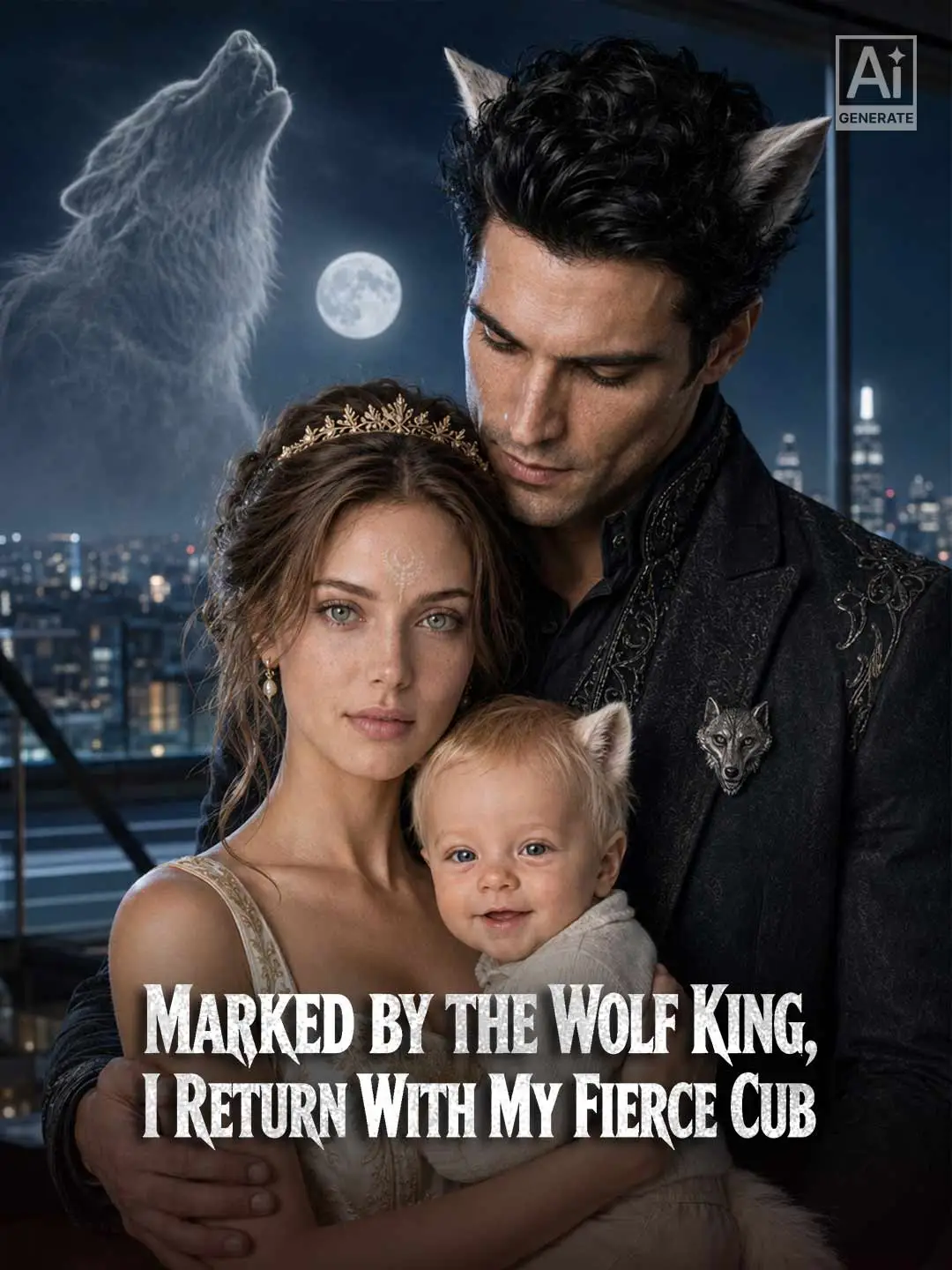 Marked by the Wolf King, I Return With My Fierce Cub short drama poster