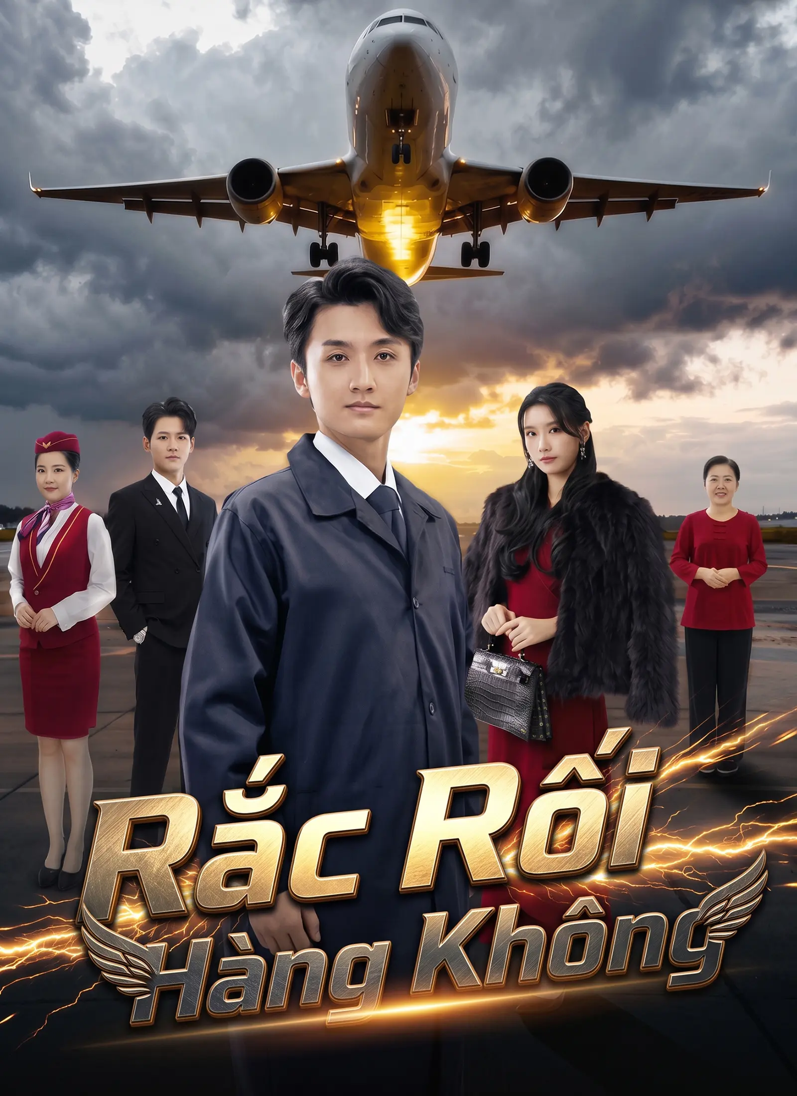 [Lồng Tiếng] Rắc Rối Hàng Không short drama poster
