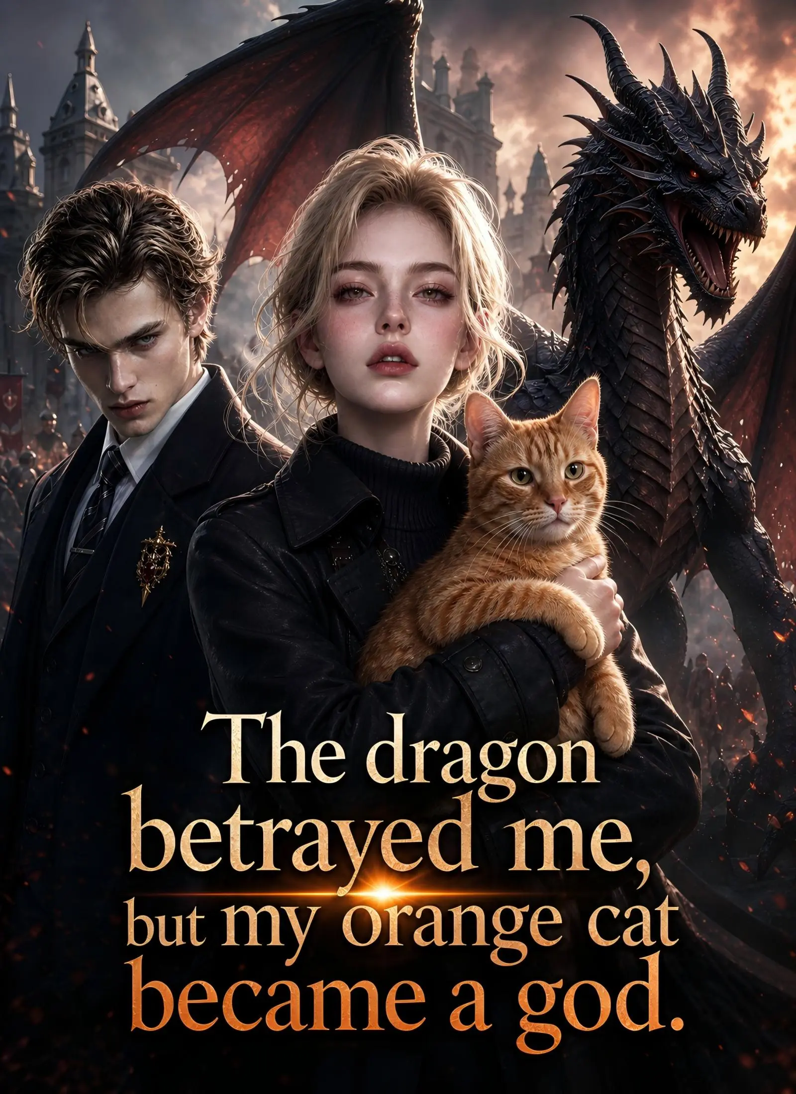 The dragon betrayed me, but my orange cat became a god（飞） short drama poster