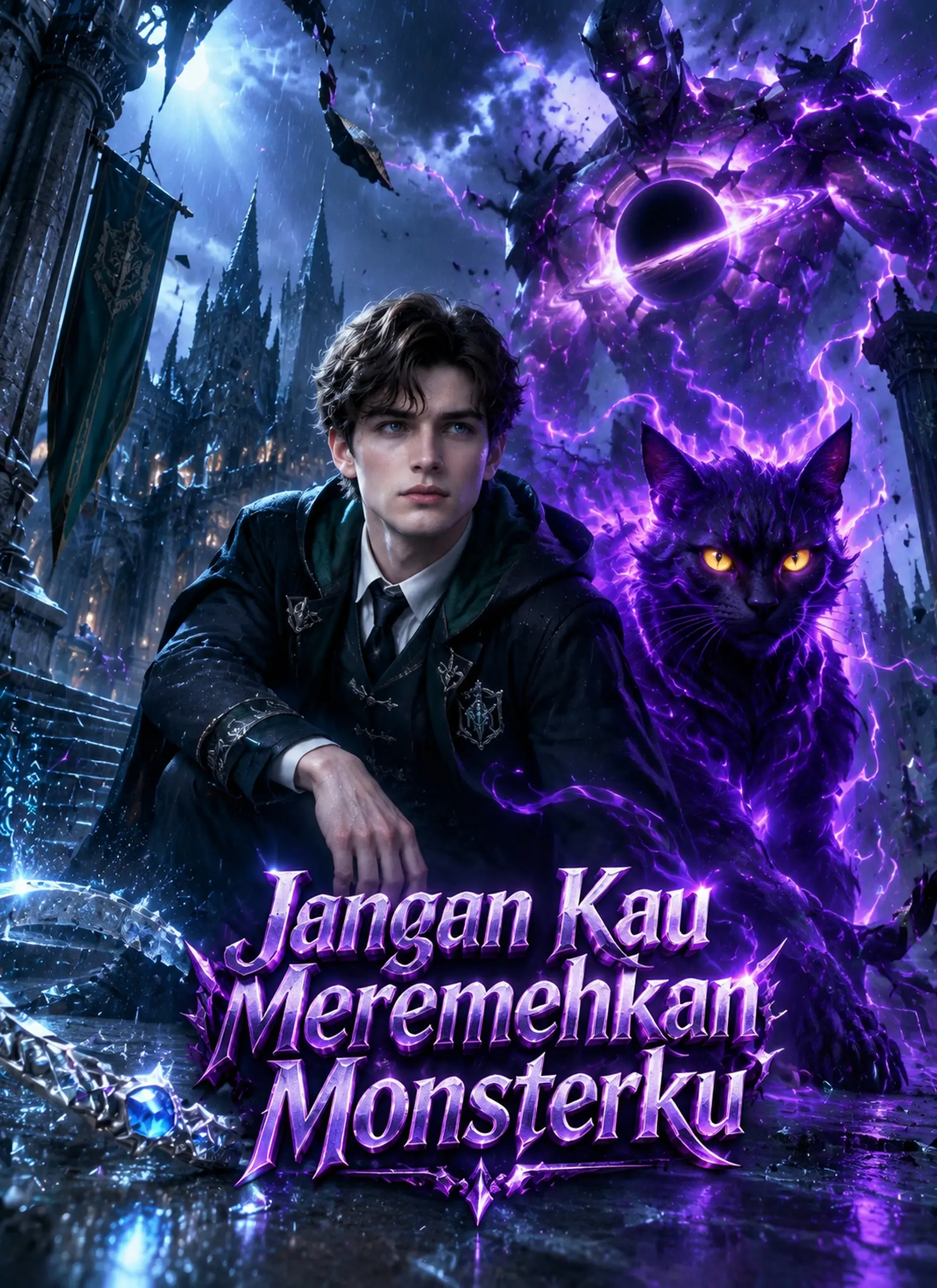 [Dubbing] Jangan Kau Meremehkan Monsterku short drama poster