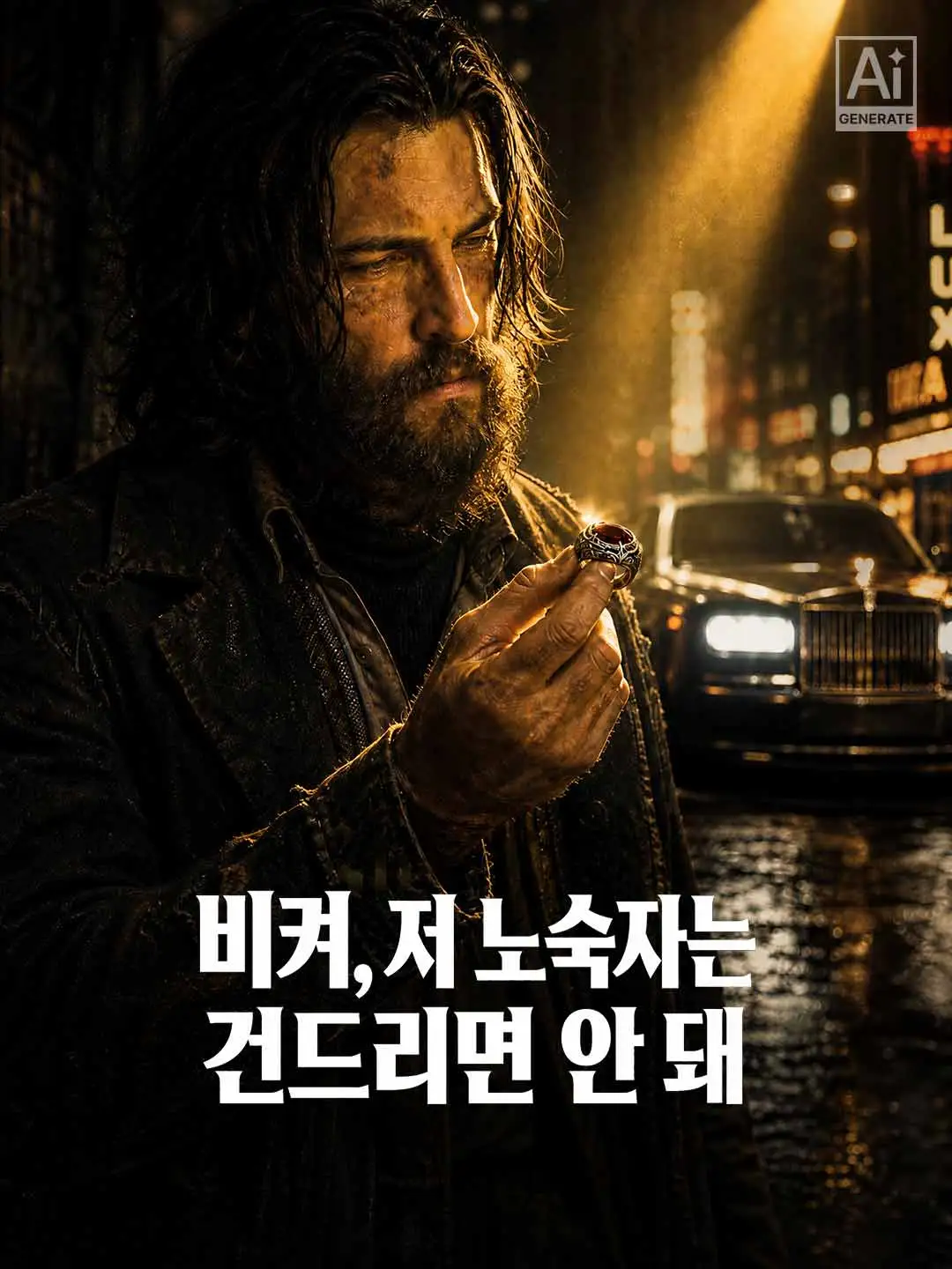 비켜, 저 노숙자는 건드리면 안 돼 short drama poster