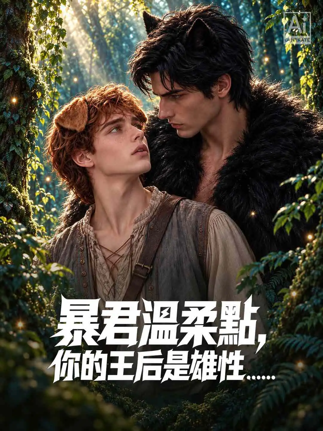 暴君溫柔點，你的王后是雄性…… short drama poster