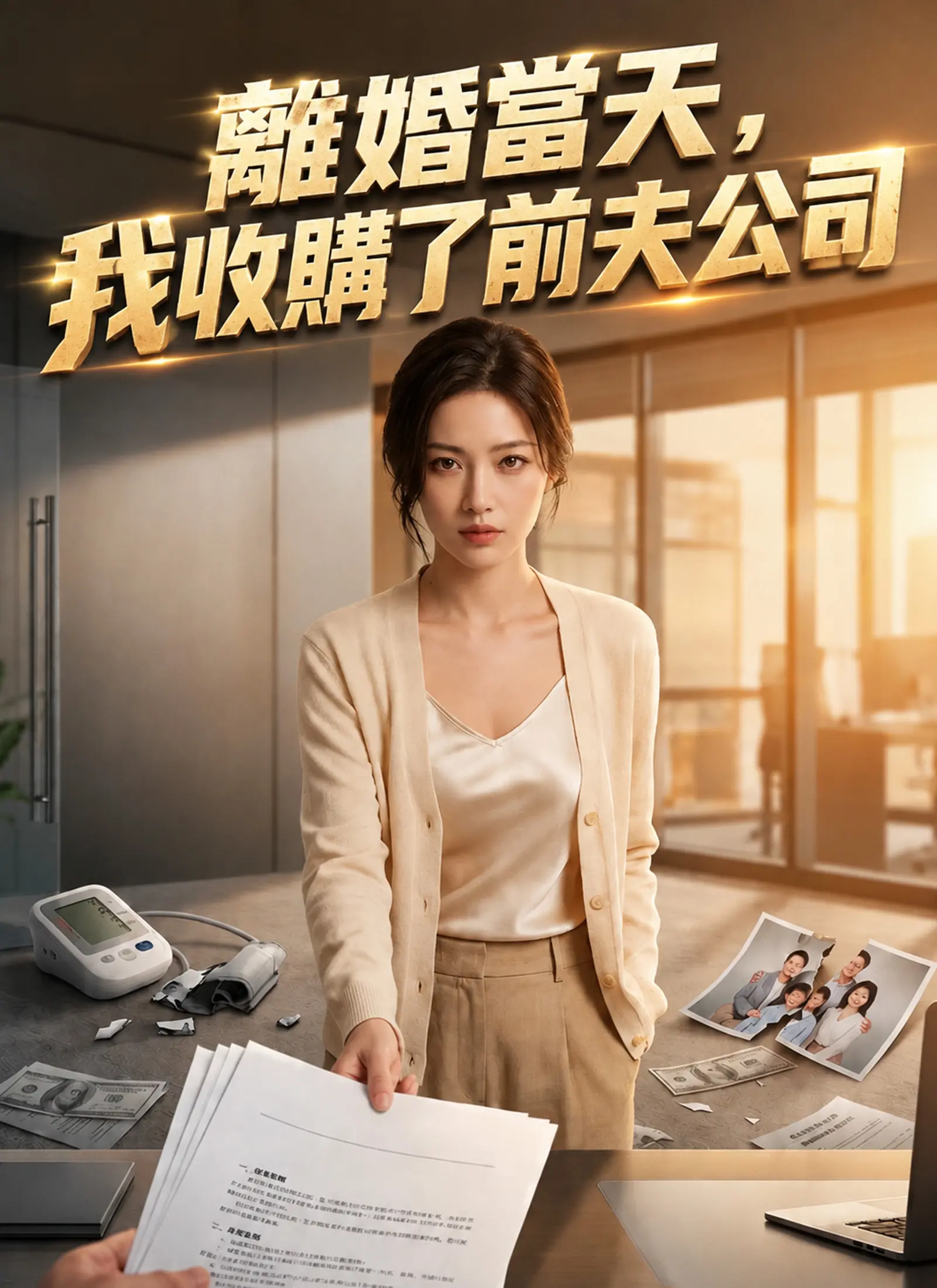離婚當天，我收購了前夫公司 short drama poster