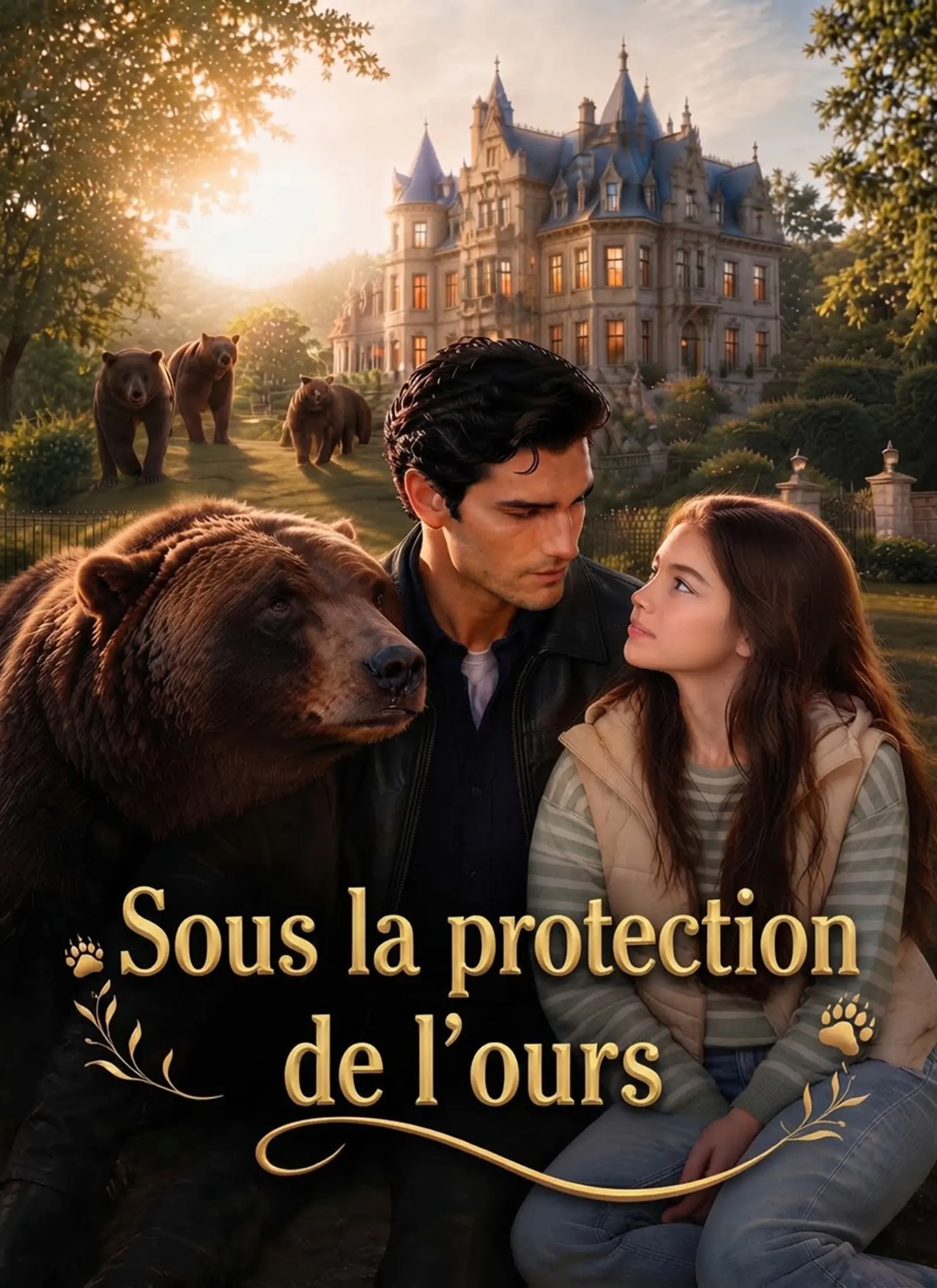 Sous la protection de l'ours short drama poster