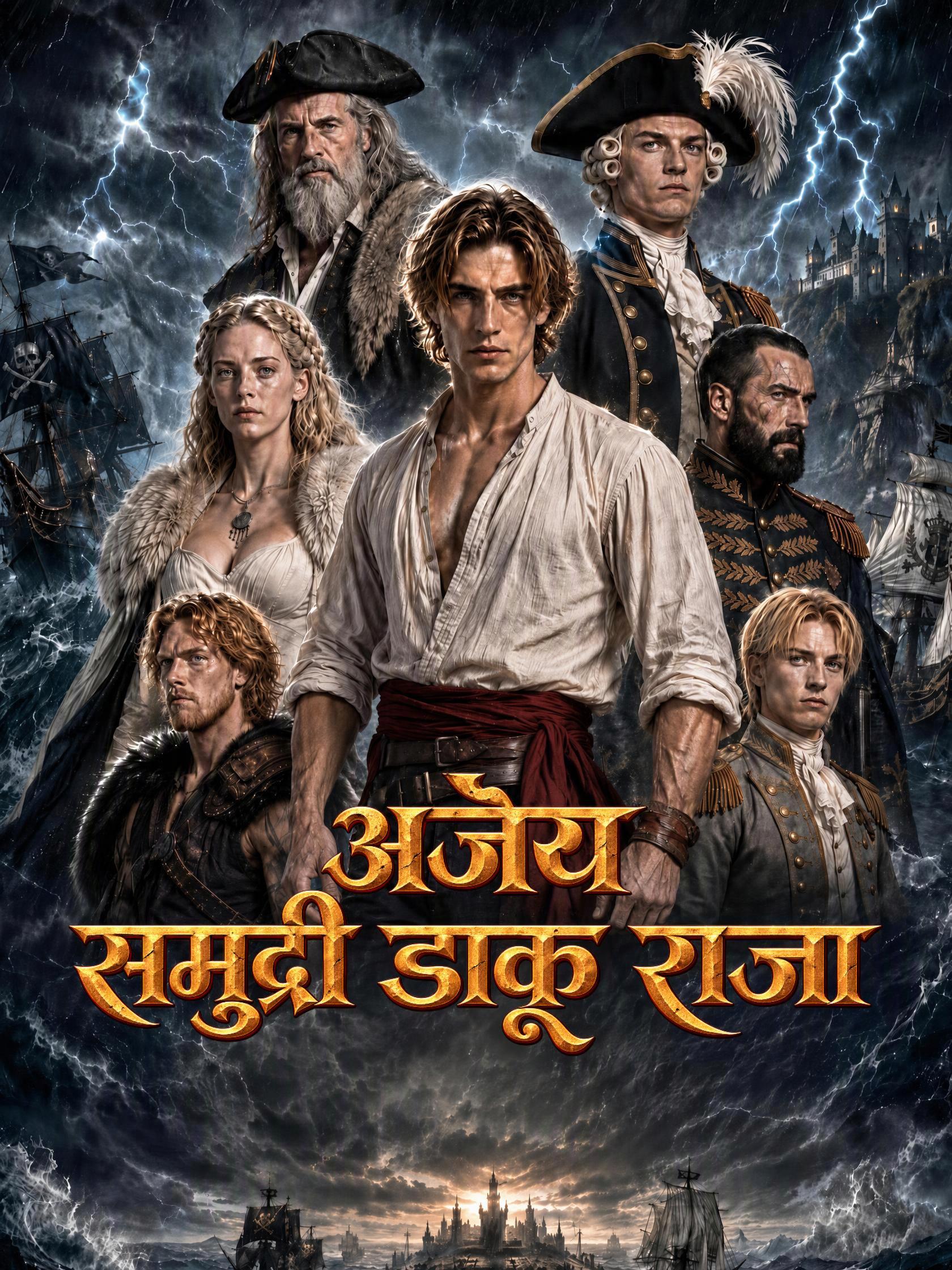 अजेय समुद्री डाकू राजा short drama poster