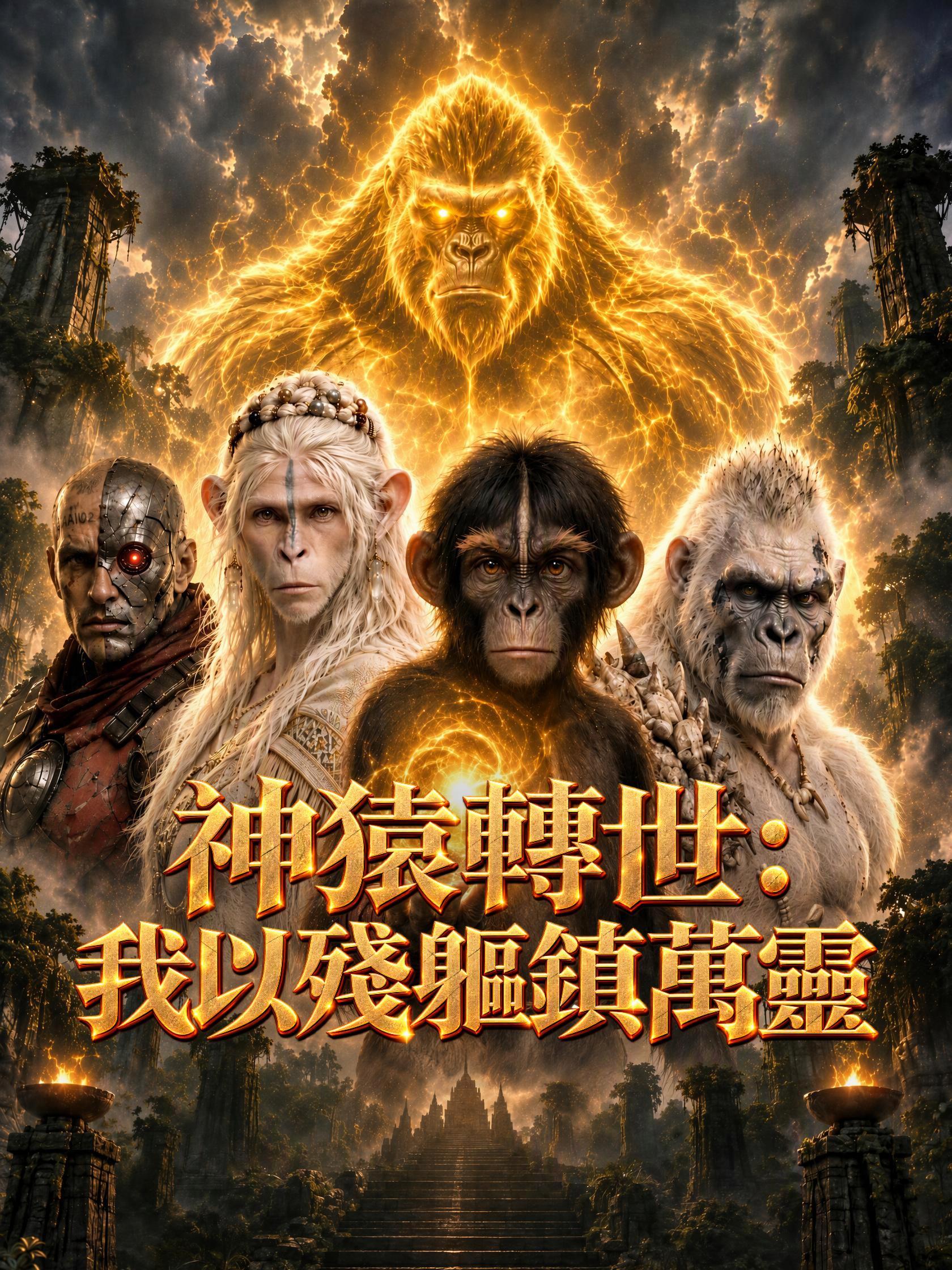 神猿轉世：我以殘軀鎮萬靈 short drama poster