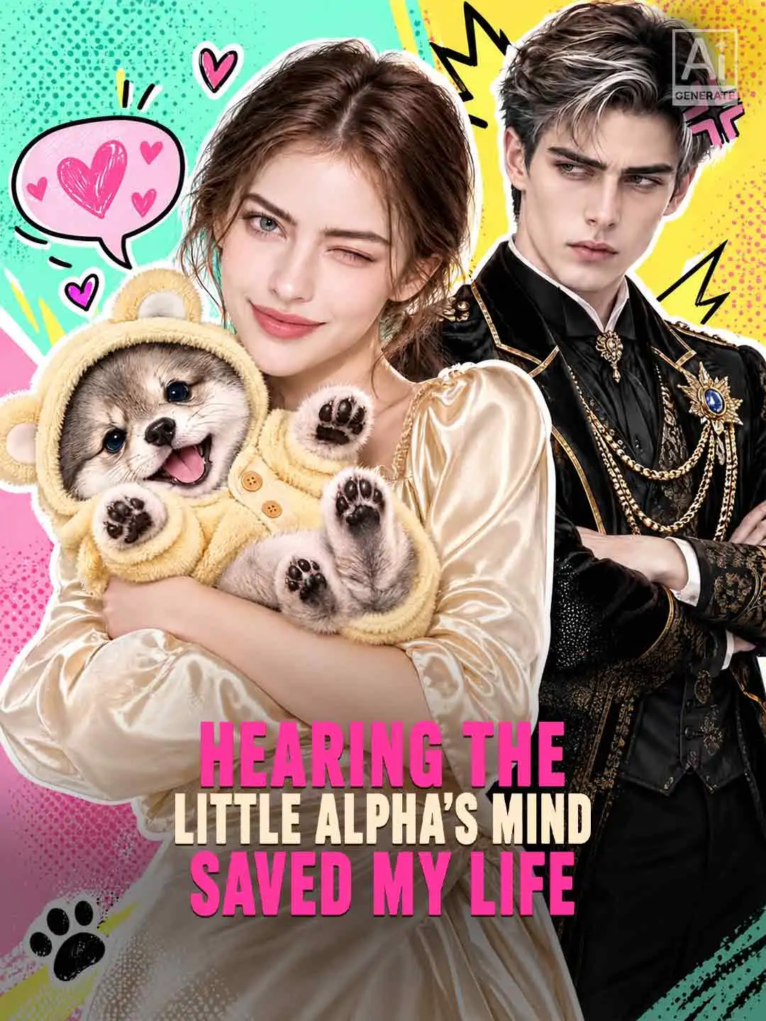 Hearing the Little Alpha's Mind Saved My Life short drama poster