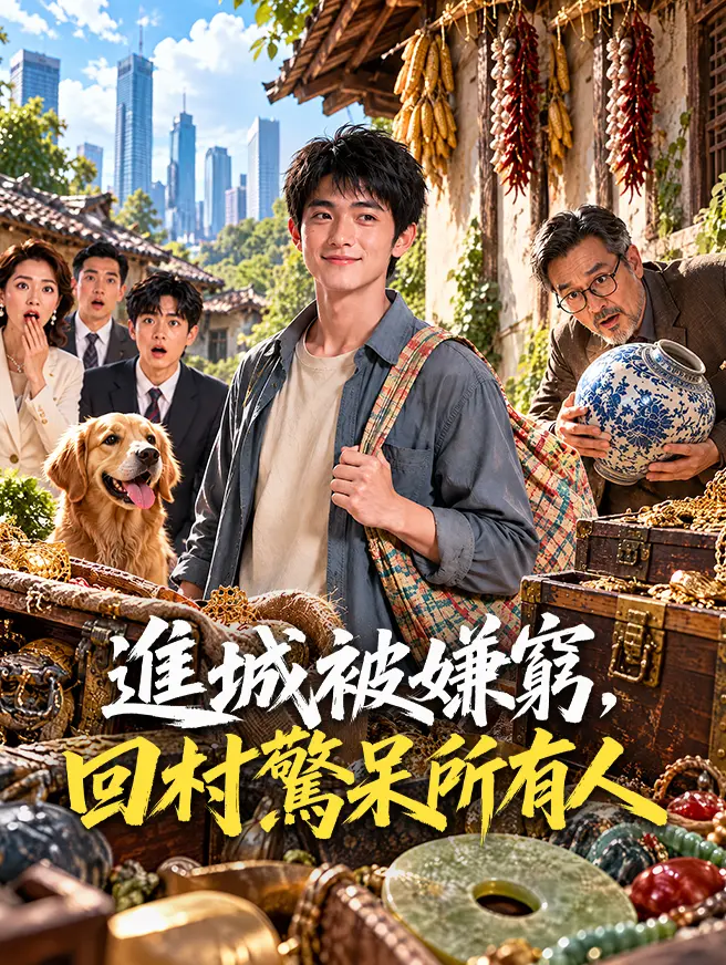 進城被嫌窮，回村驚呆所有人 short drama poster