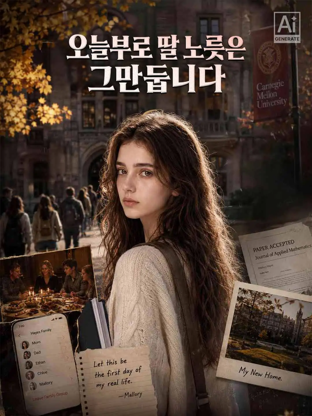 오늘부로 딸 노릇은 그만둡니다 short drama poster