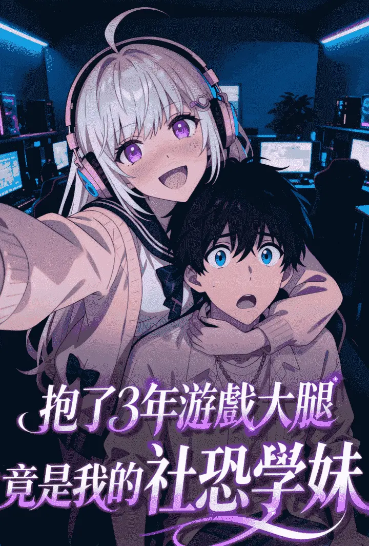 抱了3年遊戲大腿，竟是我的社恐學妹 short drama poster