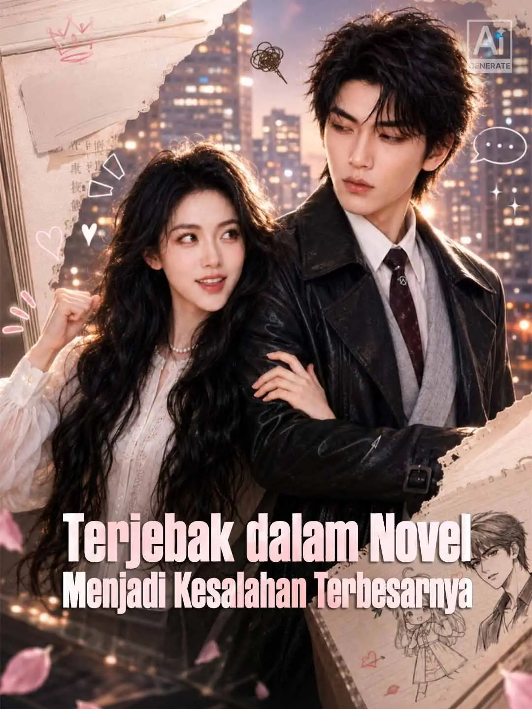 Terjebak dalam Novel Menjadi Kesalahan Terbesarnya short drama poster