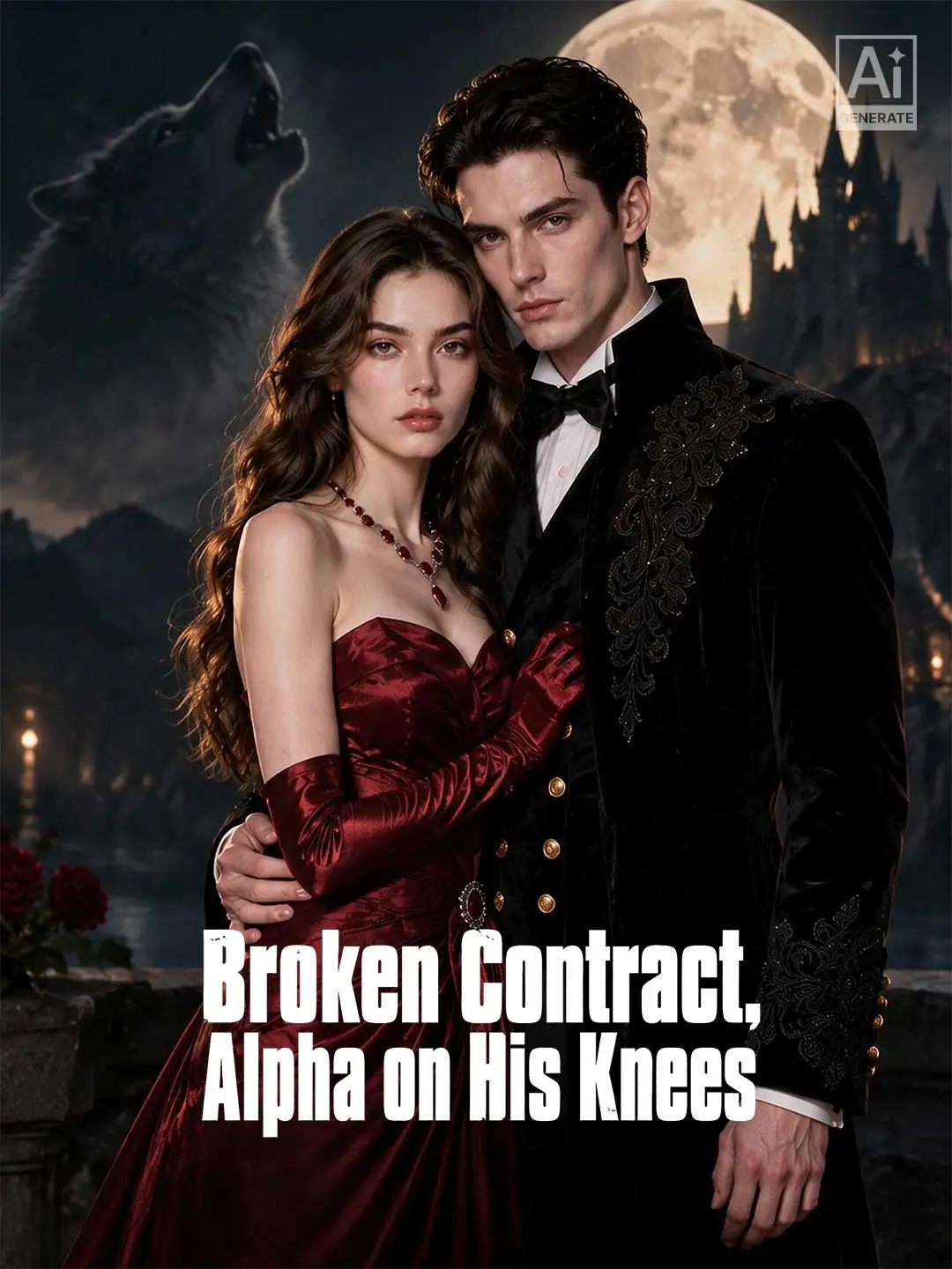 Broken Contract, Alpha on His Knees short drama poster
