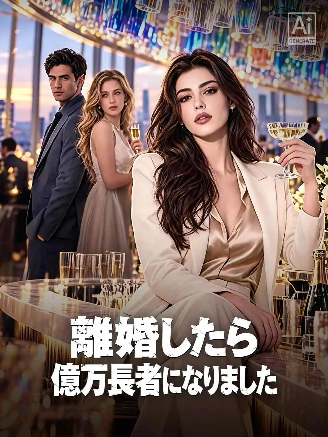 離婚したら億万長者になりました short drama poster