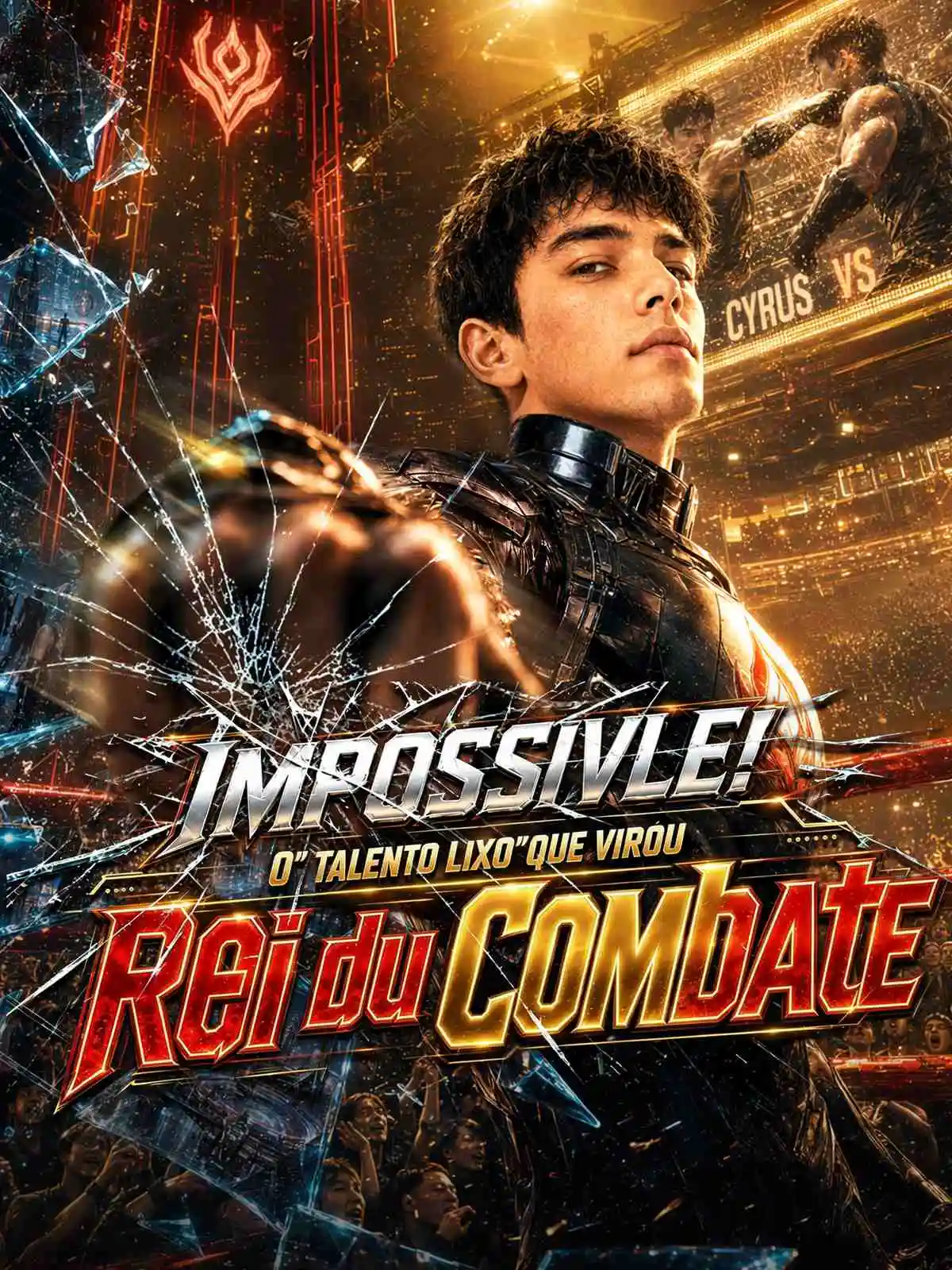Impossible! The “Trash-Talent”Who Became Fighting King AI 葡配 short drama poster
