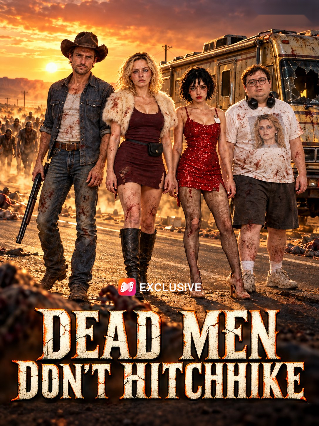 DEAD MEN DON'T HITCHHIKE short drama poster
