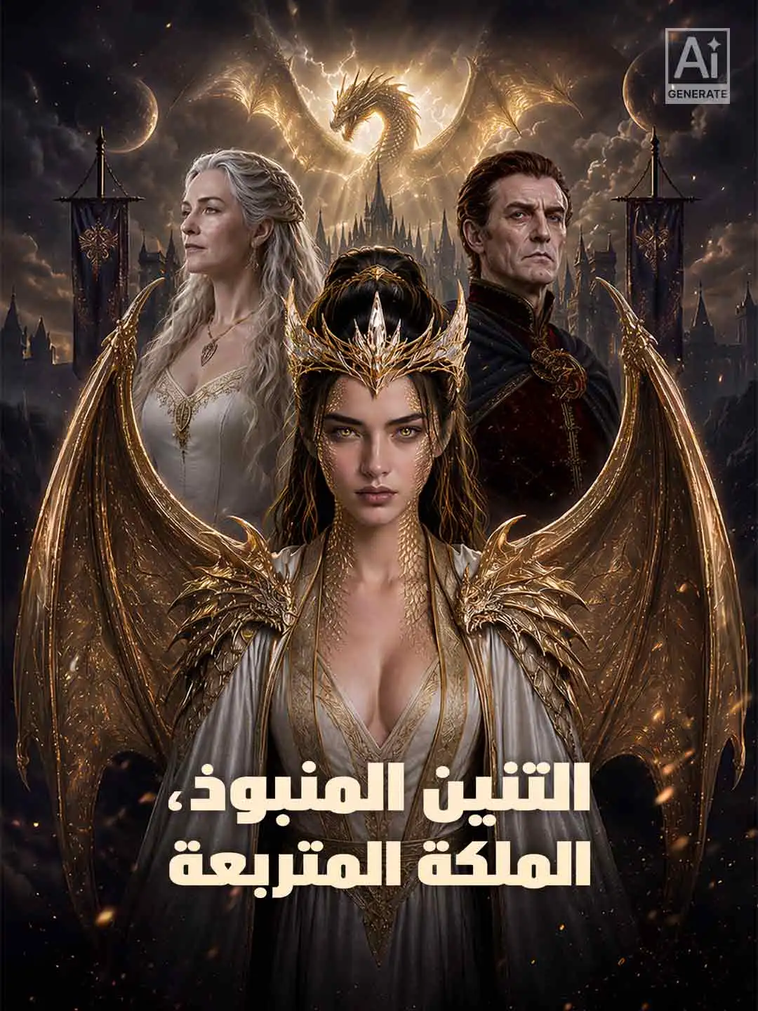 التنين المنبوذ، الملكة المتربعة short drama poster