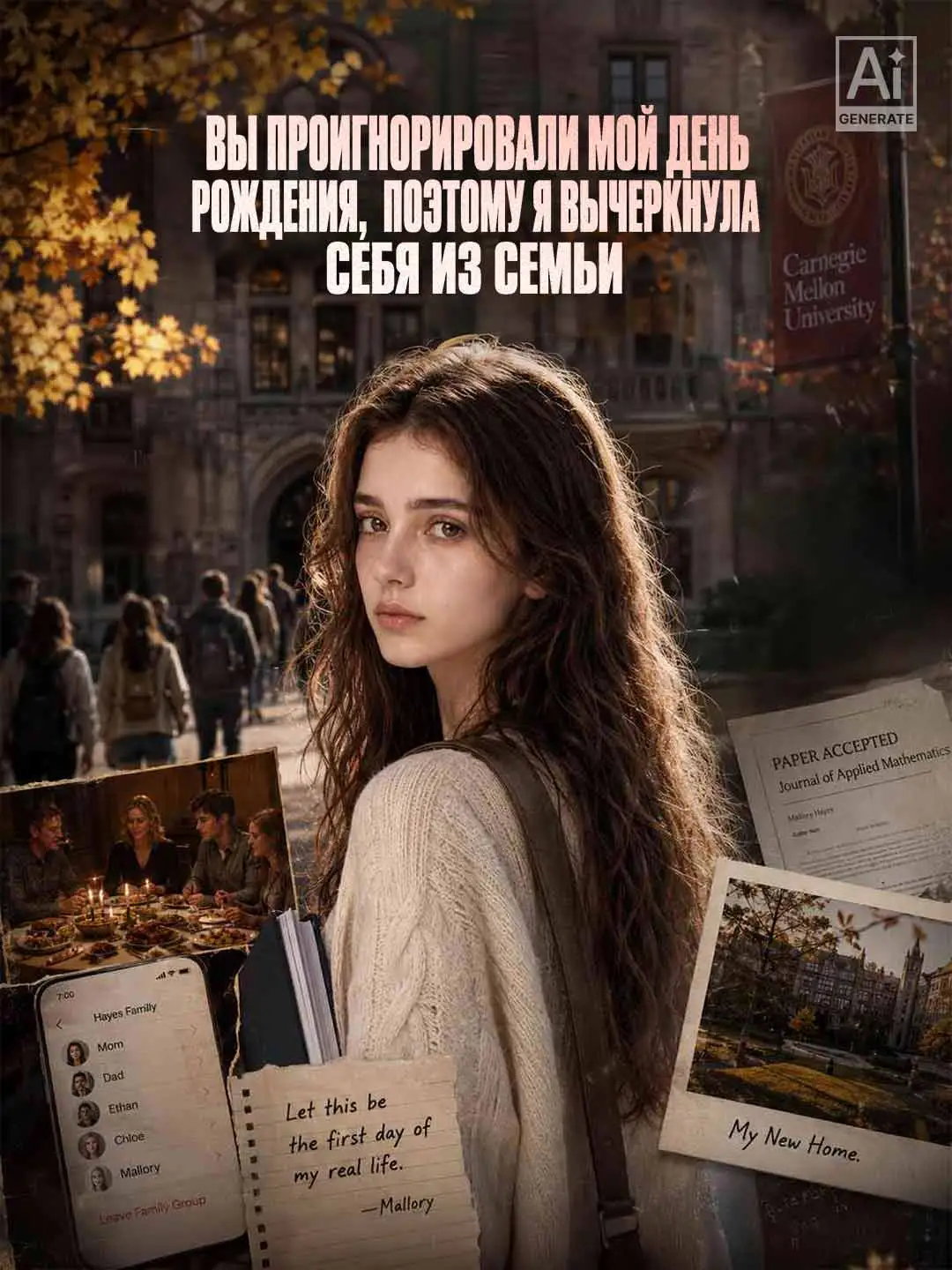 Вы проигнорировали мой день рождения, поэтому я вычеркнула себя из семьи short drama poster