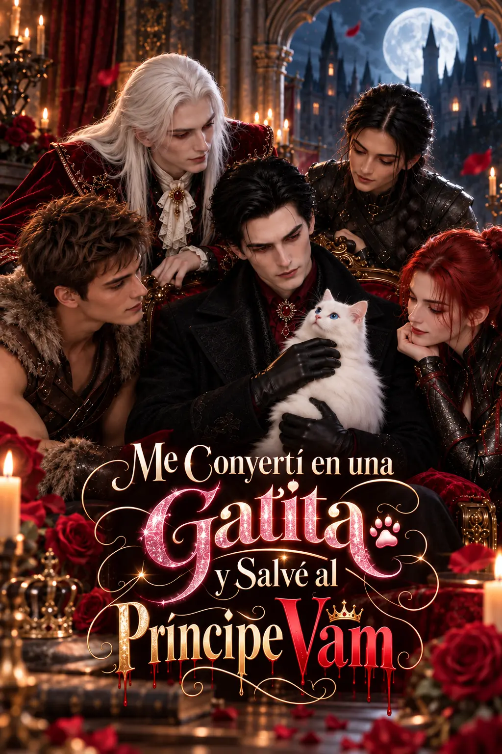 Me Convertí en una Gatita y Salvé al Príncipe Vam short drama poster