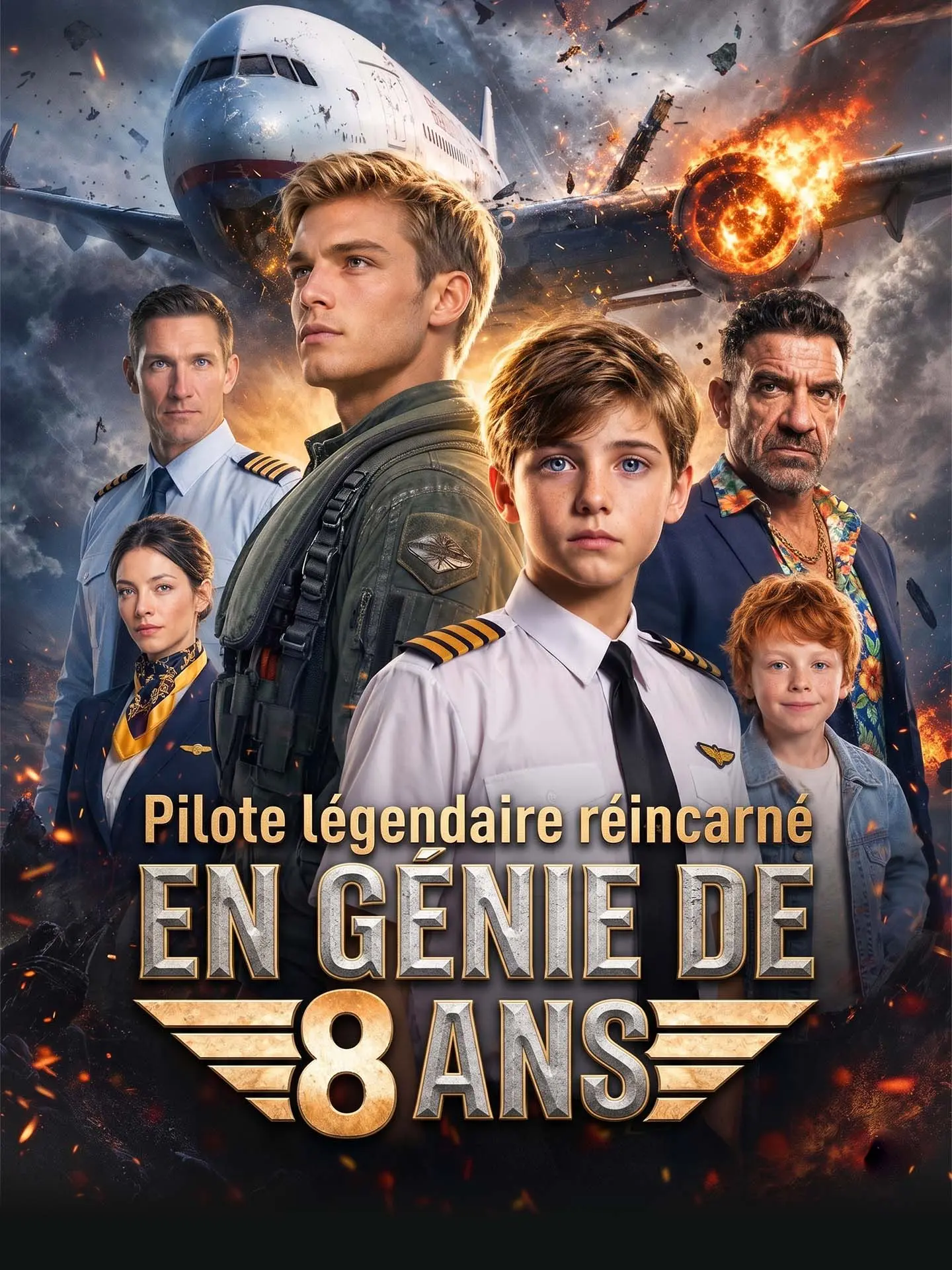 [Doublé] Pilote légendaire réincarné en génie de 8 ans short drama poster