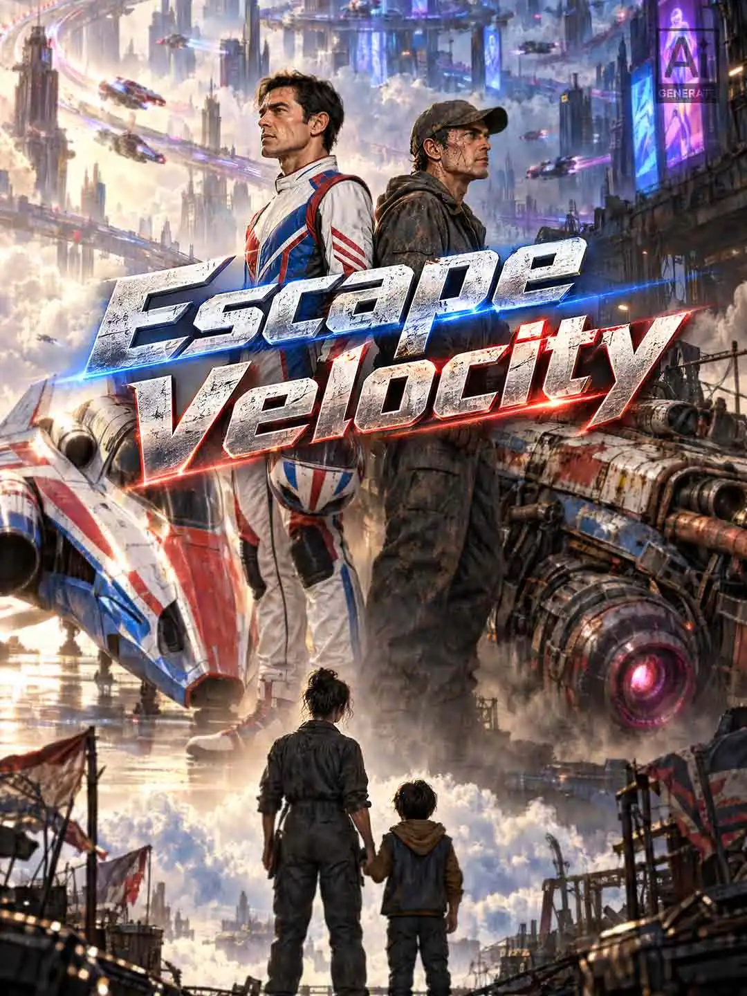 Escape Velocity short drama poster
