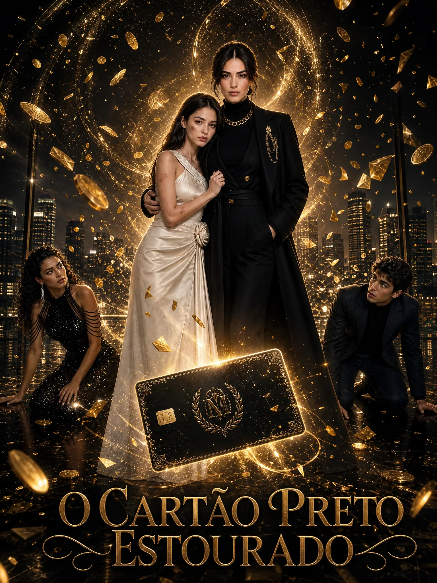 O Cartão Preto Estourado short drama poster
