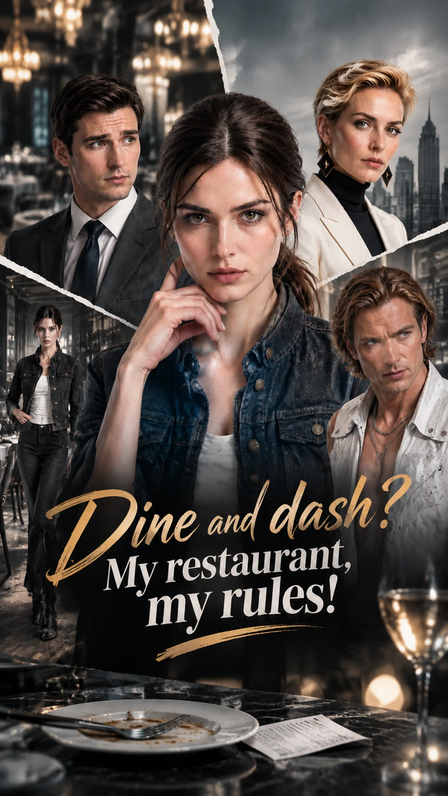 Dine and dash？ My restaurant, my rules！ short drama poster
