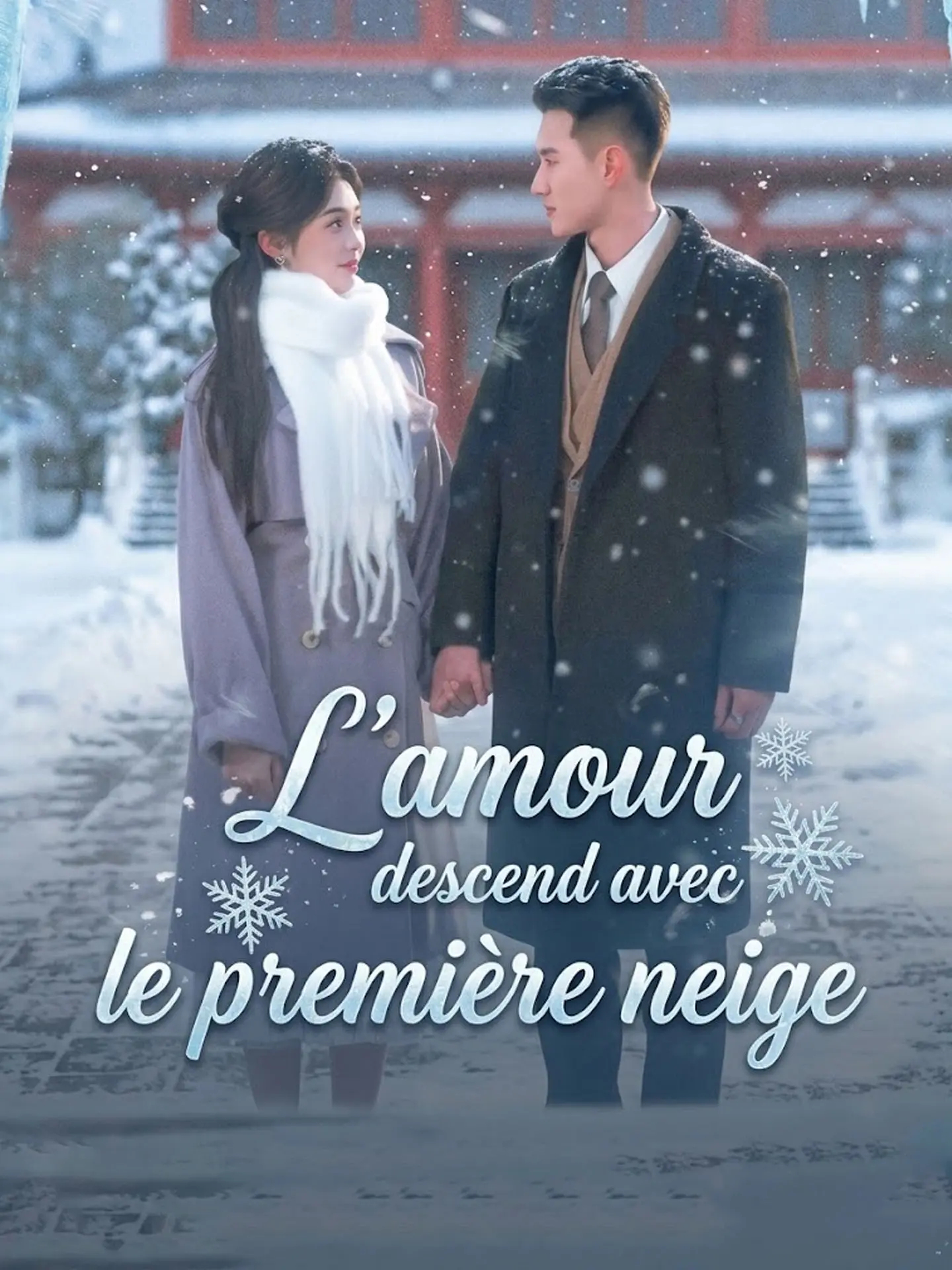 L'amour descend avec le première neige short drama poster