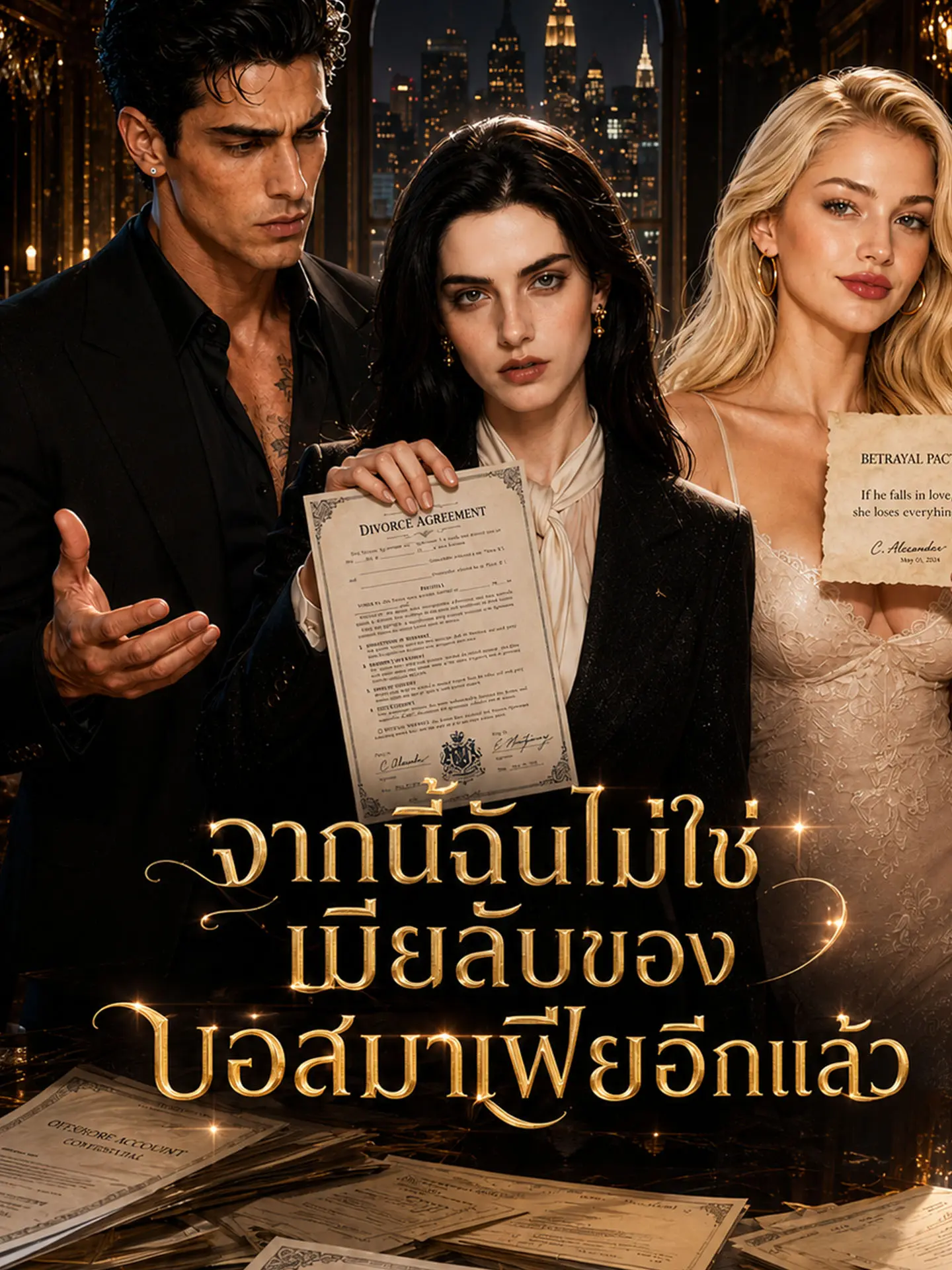 [พากย์เสียง] จากนี้ฉันไม่ใช่เมียลับของบอสมาเฟียอีกแล้ว short drama poster