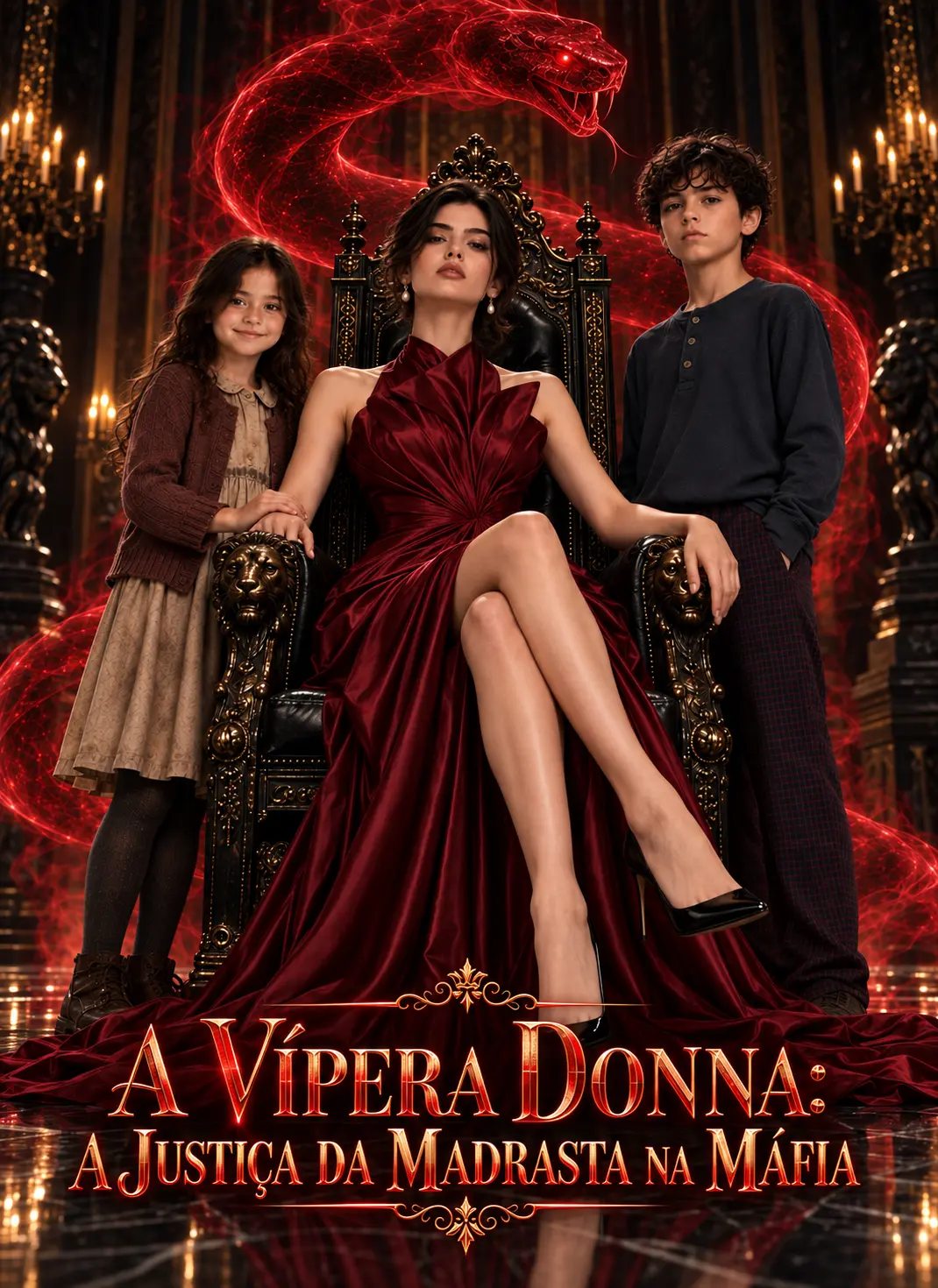 A Vípera Donna: A Justiça da Madrasta na Máfia short drama poster