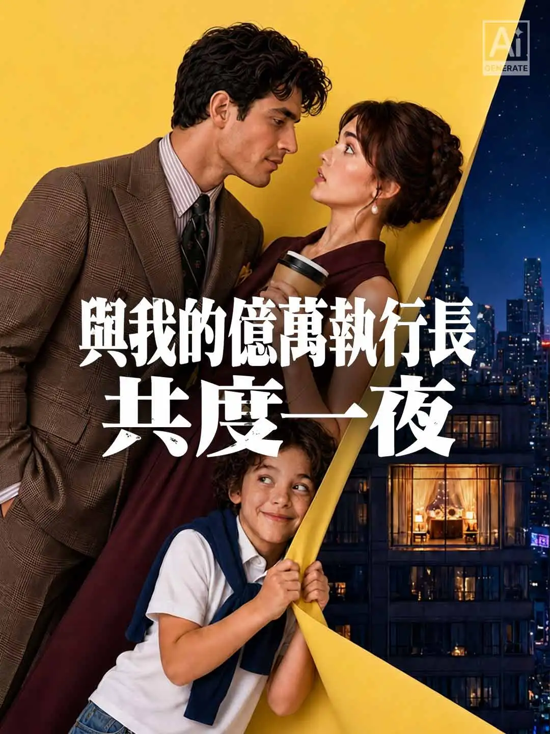 與我的億萬執行長共度一夜 short drama poster