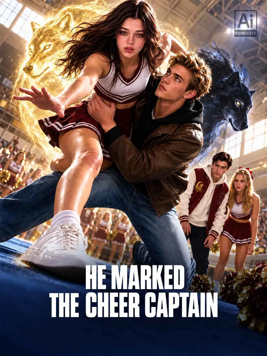 He Marked the Cheer Captain short drama poster